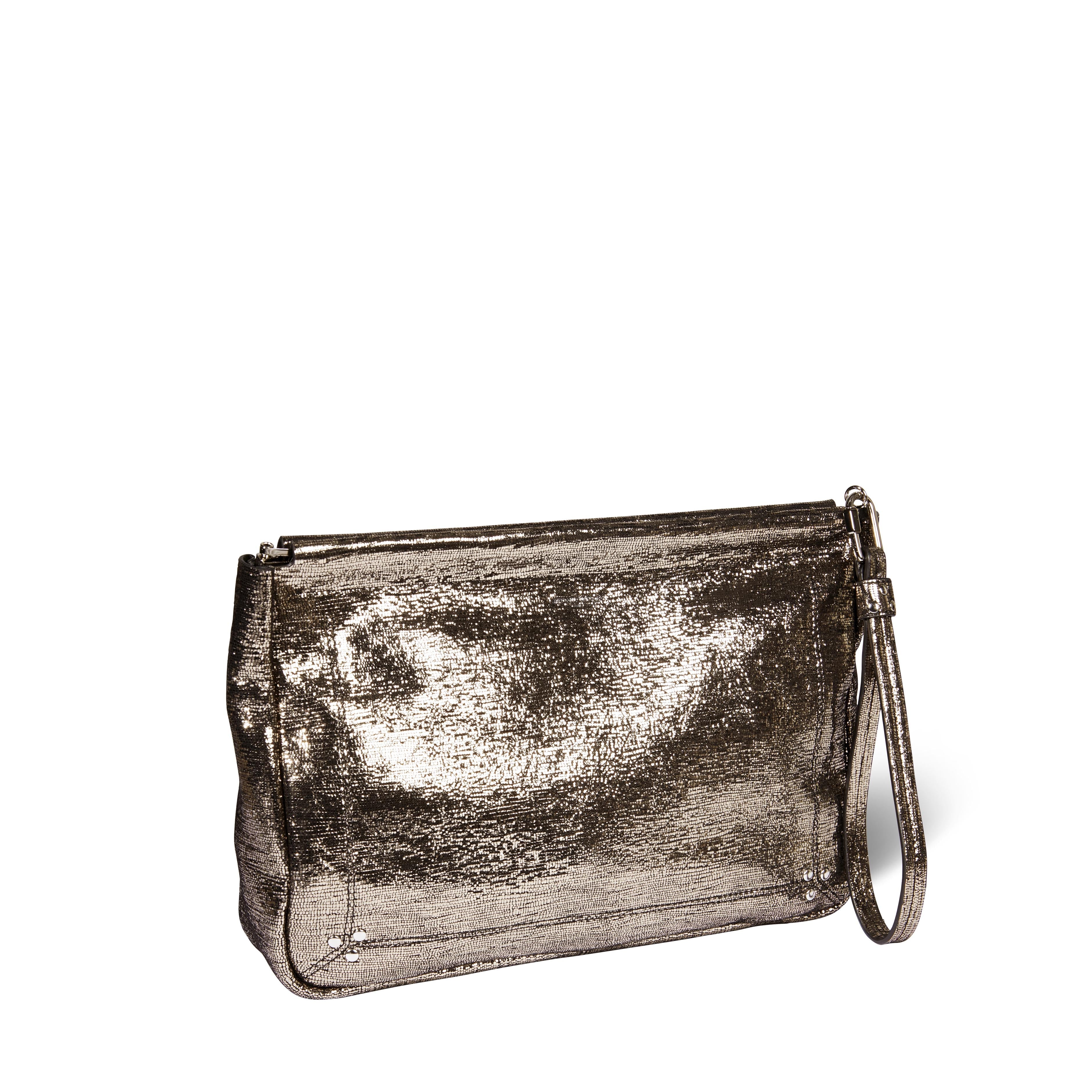 Clic Clac XL Soft Chèvre Lamé Champ Jerome Dreyfuss