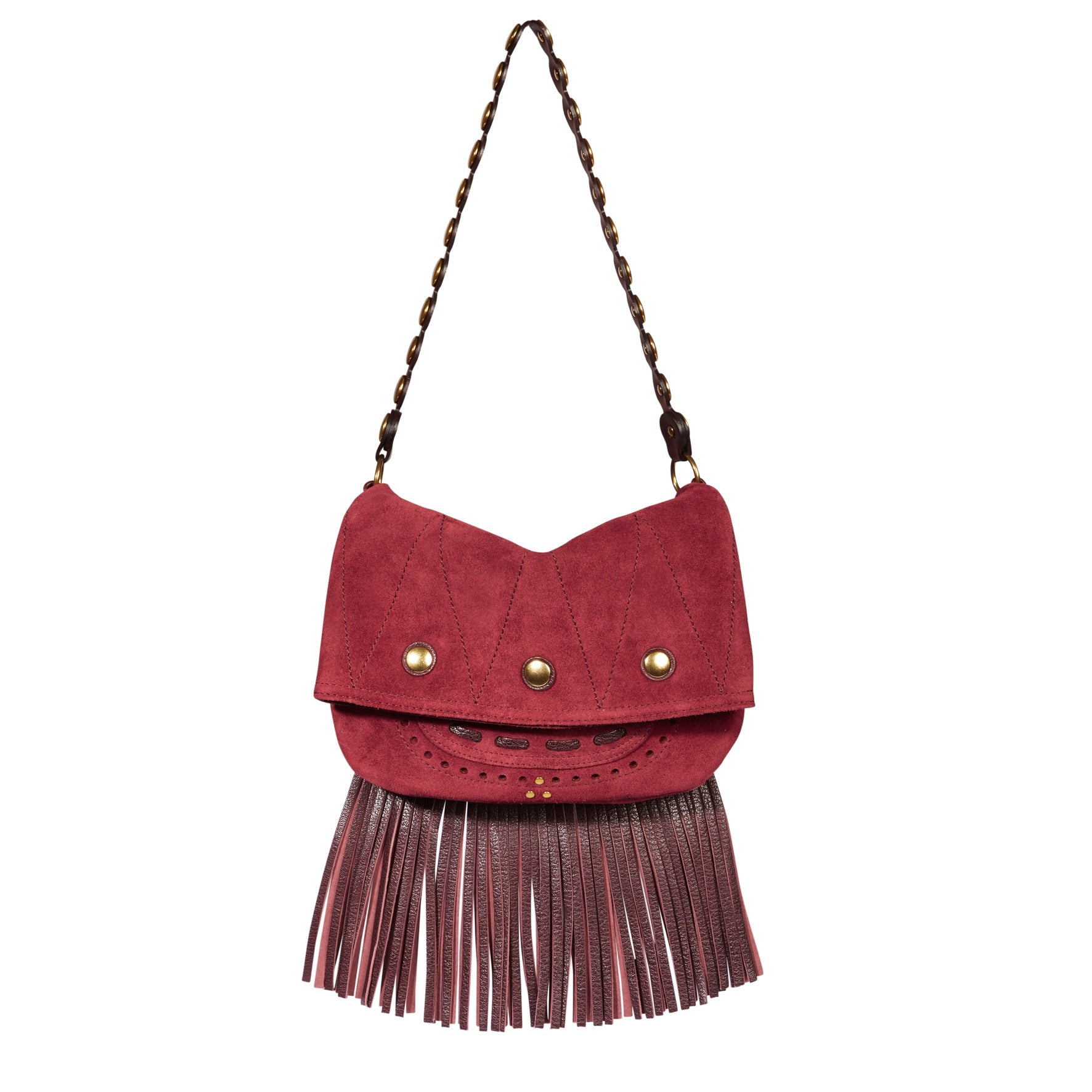 Jerry Mini Croute velours Burgundy Jerome Dreyfuss