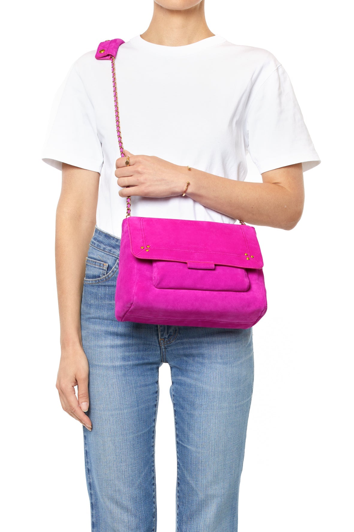 Lulu L Croute velours Fuxia Jerome Dreyfuss