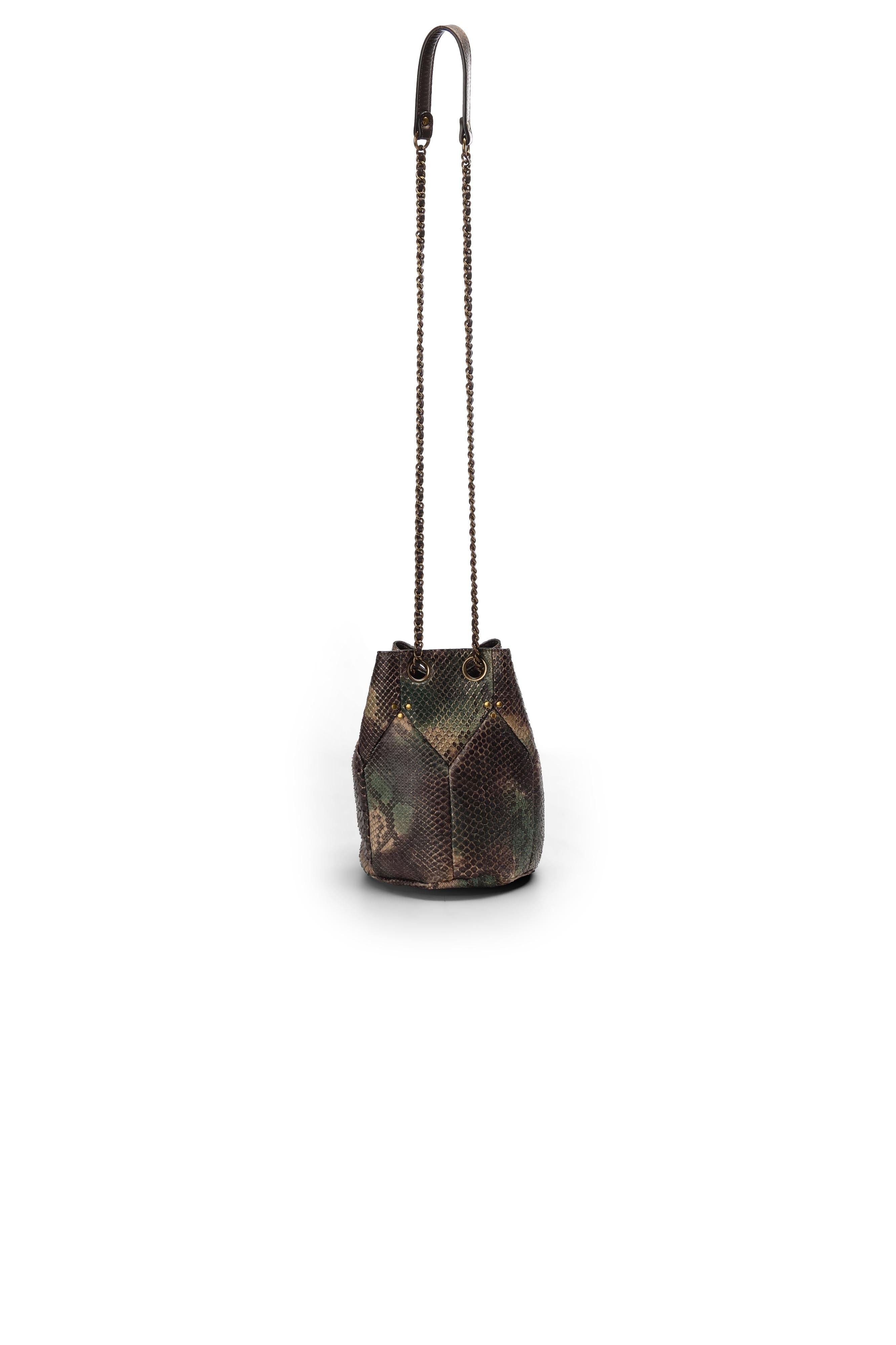 Popeye mini Python & Veau camouflage Jerome Dreyfuss