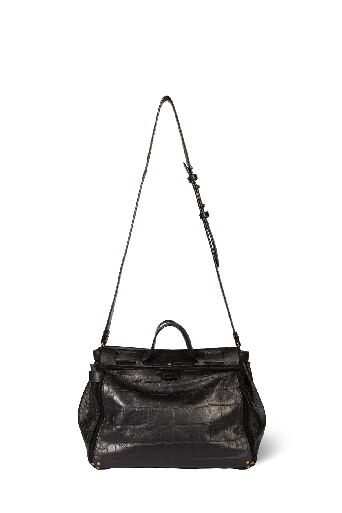 Carlo M Vachette croco noir Jerome Dreyfuss