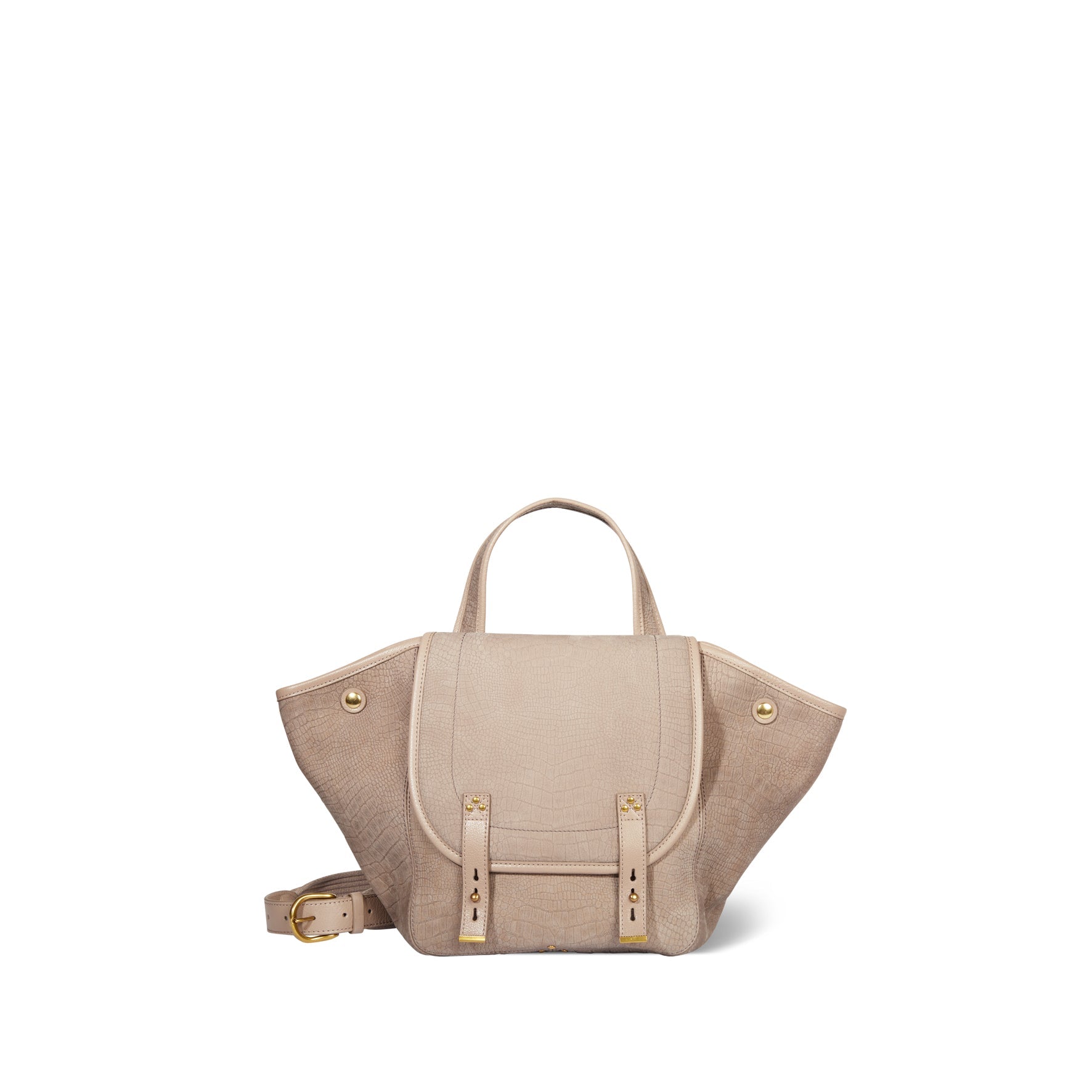 Stan Panier M Taurillon Imprimé Croco Stone Jerome Dreyfuss