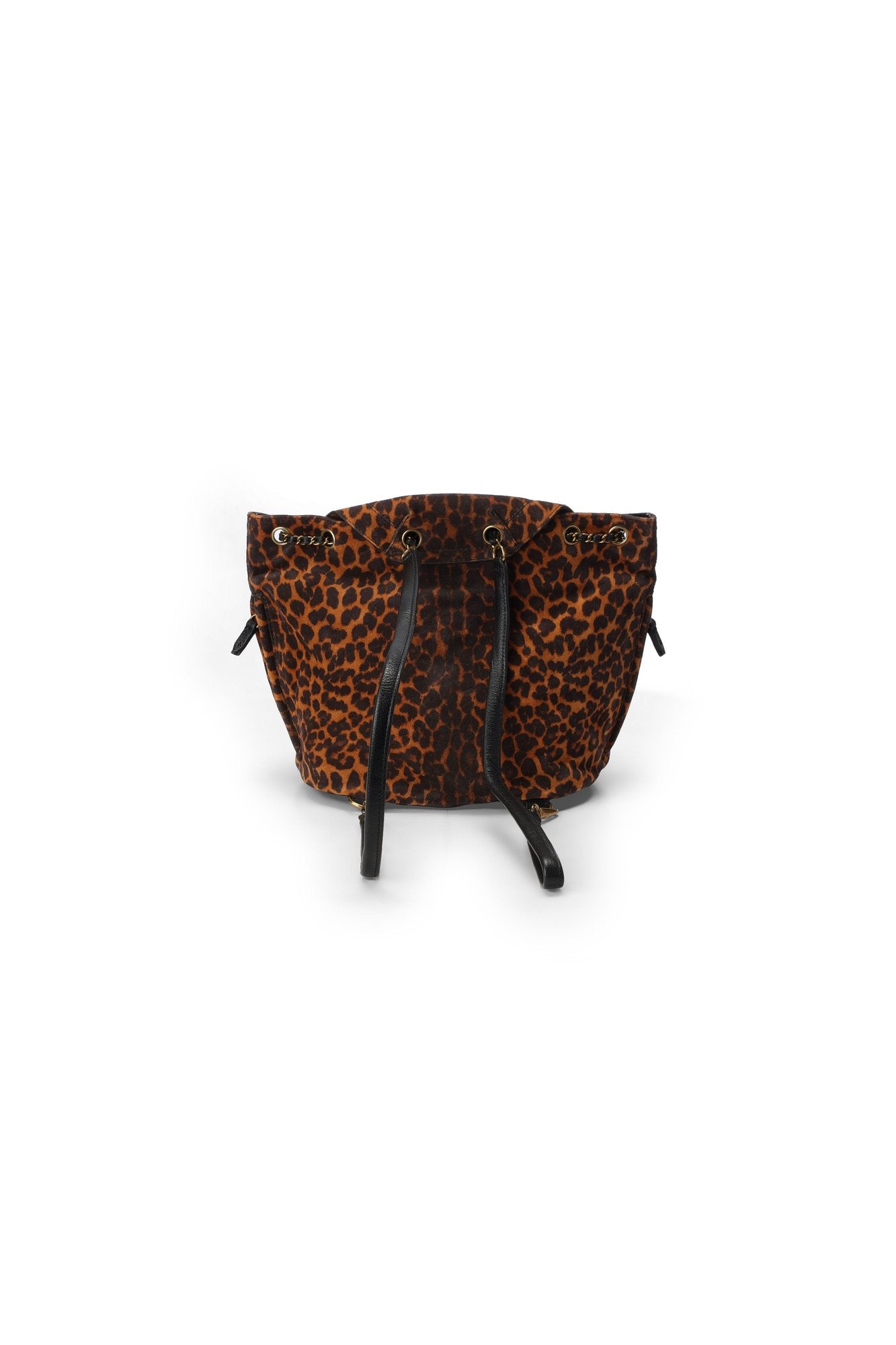Lulu sac à dos croute velours léo chamois Jerome Dreyfuss