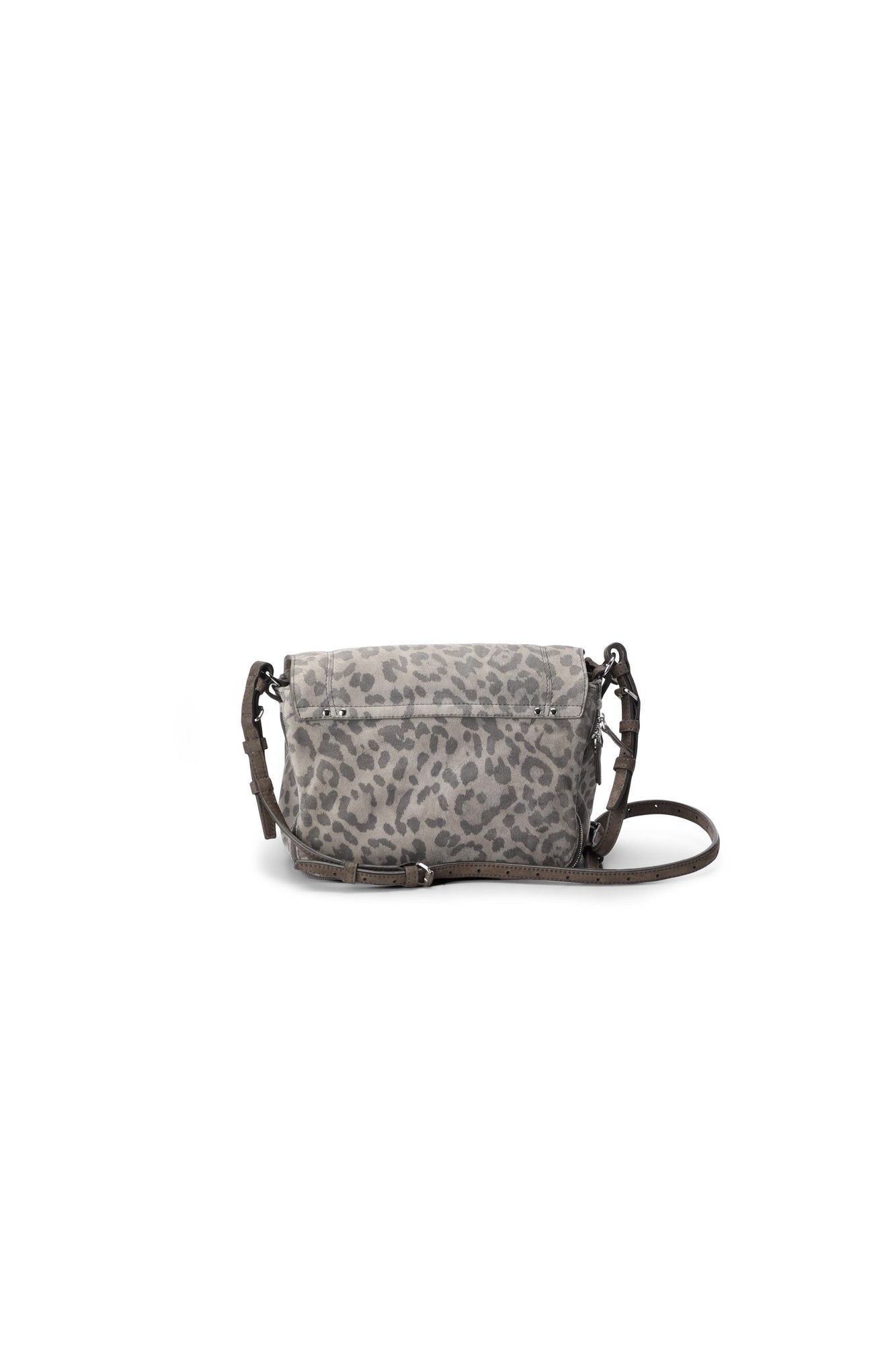 Igor croute velours Imprimé Léopard Gris Jerome Dreyfuss
