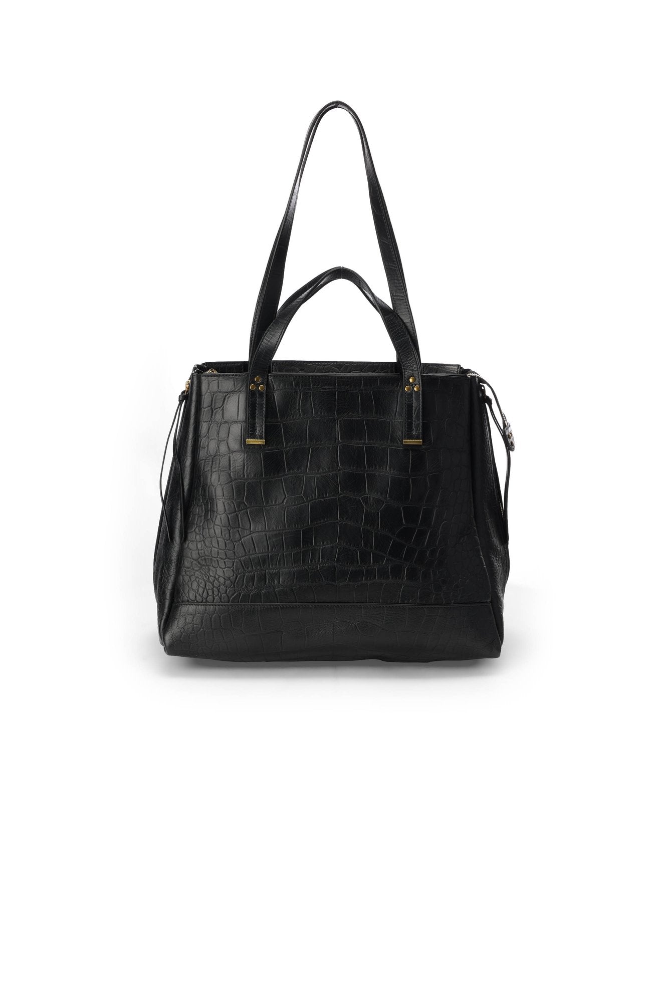 Jorge L Vachette Croco Noir Jerome Dreyfuss