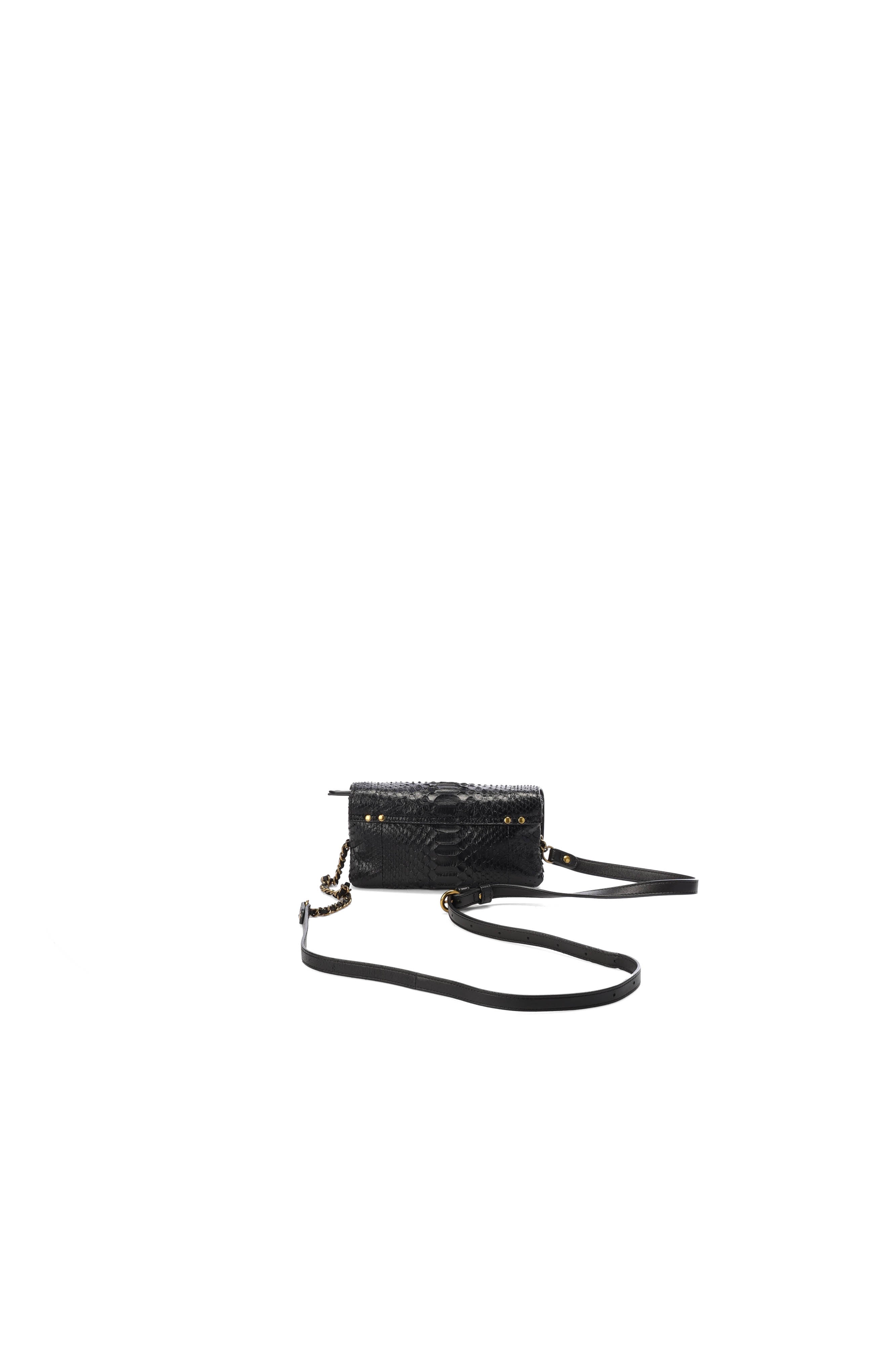 Charly XS python noir Jerome Dreyfuss