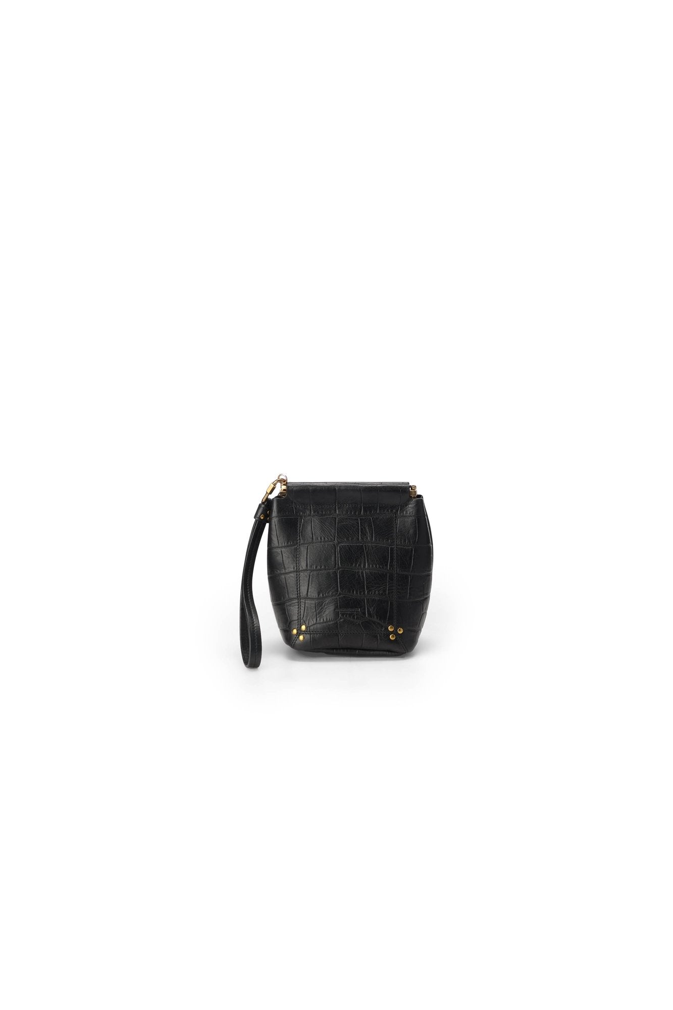 Clic Clac S Soft Vachette Croco Noir Jerome Dreyfuss