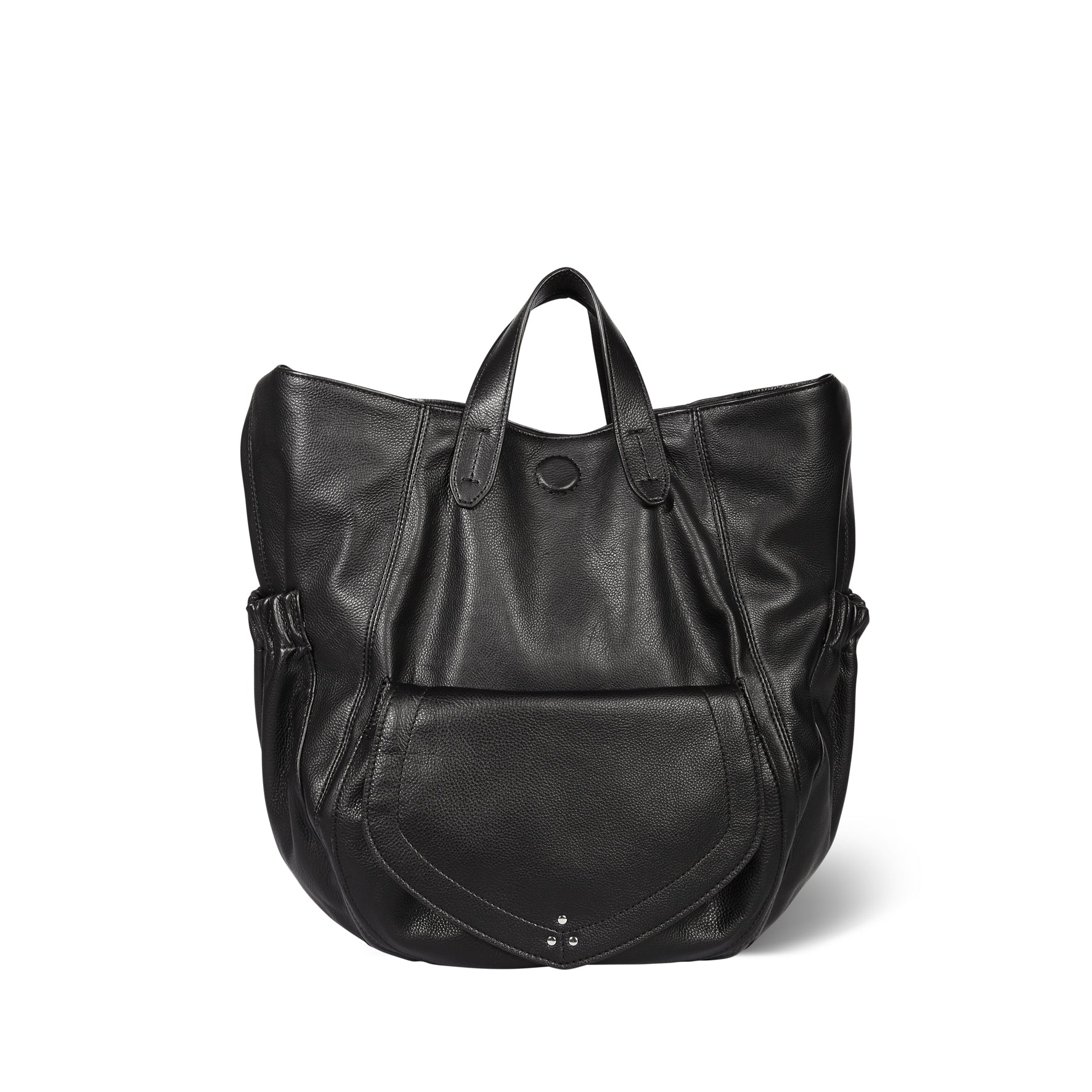 Helmut Hobo Veau Noir Silver Jerome Dreyfuss