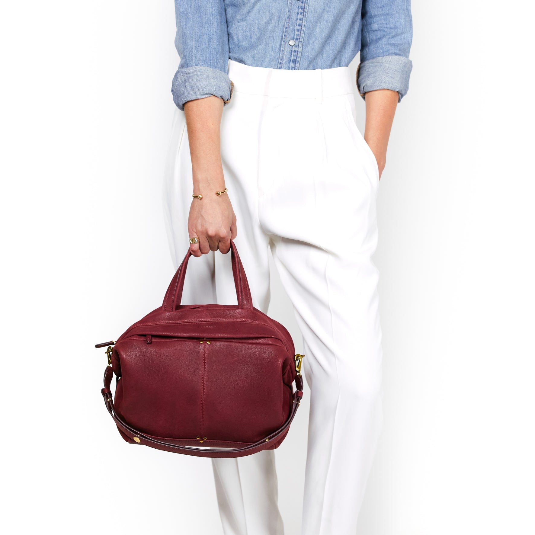 Prosper Chèvre Noircie Burgundy Jerome Dreyfuss