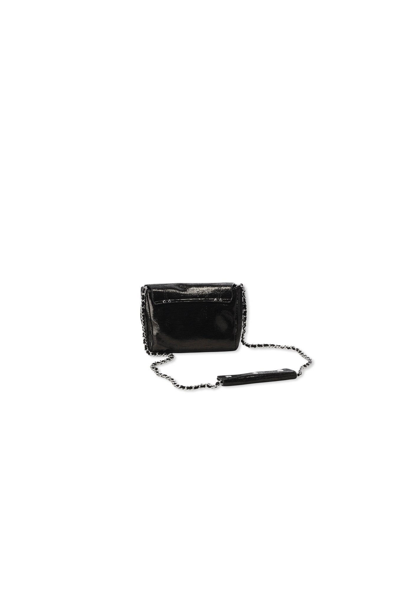 Lulu S Chèvre Lamé Noir Jerome Dreyfuss