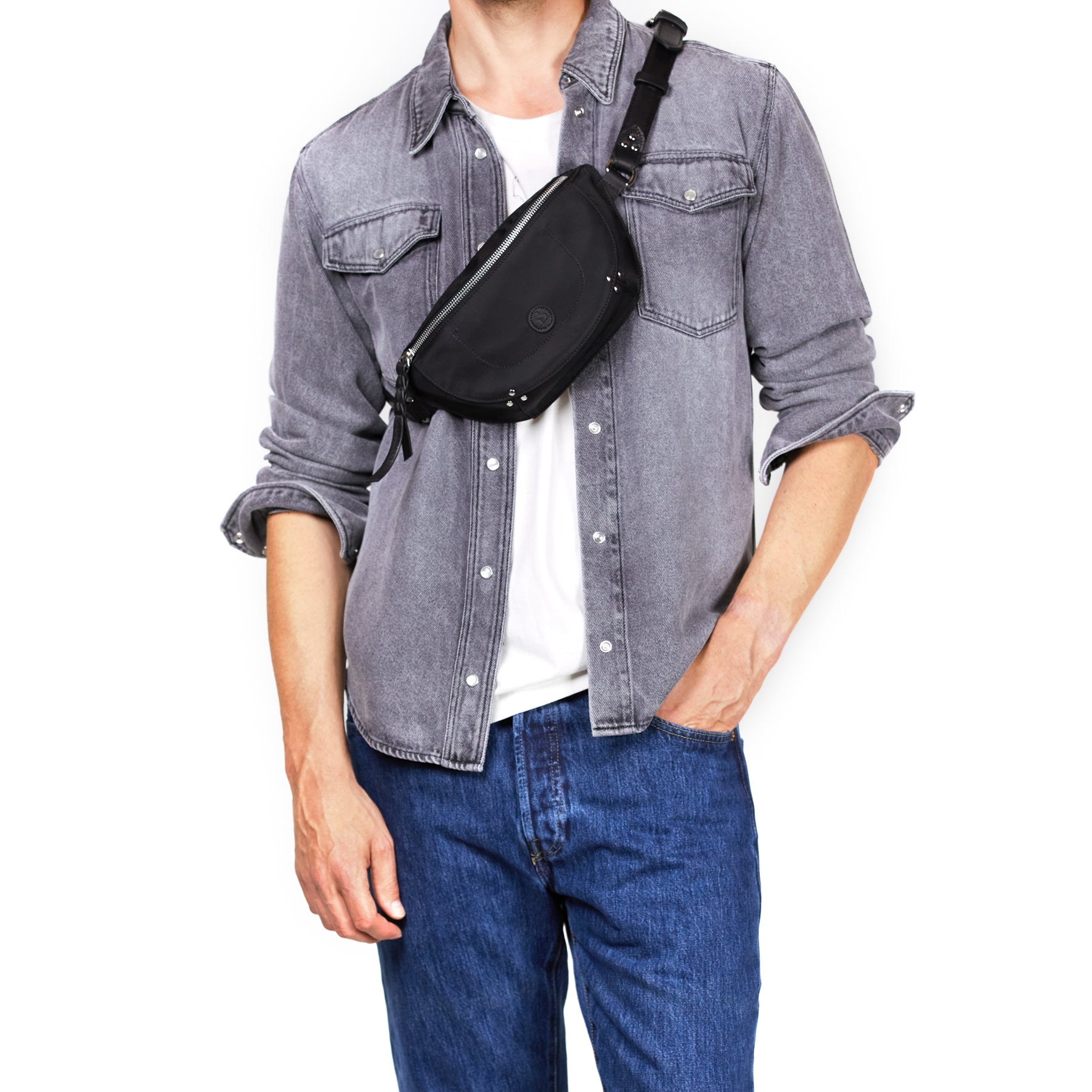 Lino banane Toile Noir Jerome Dreyfuss