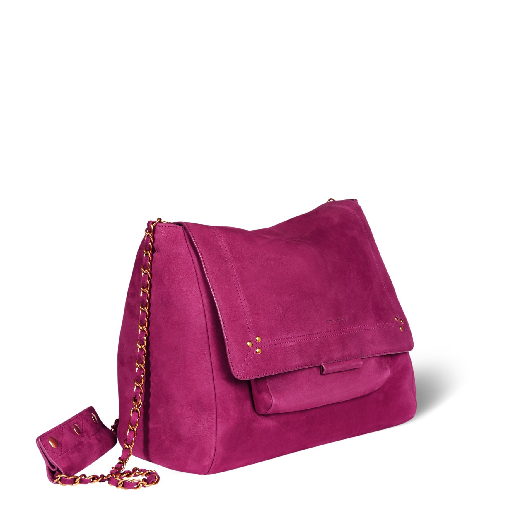 Lulu XL Chèvre nubuck Nub Hot Pink Jerome Dreyfuss