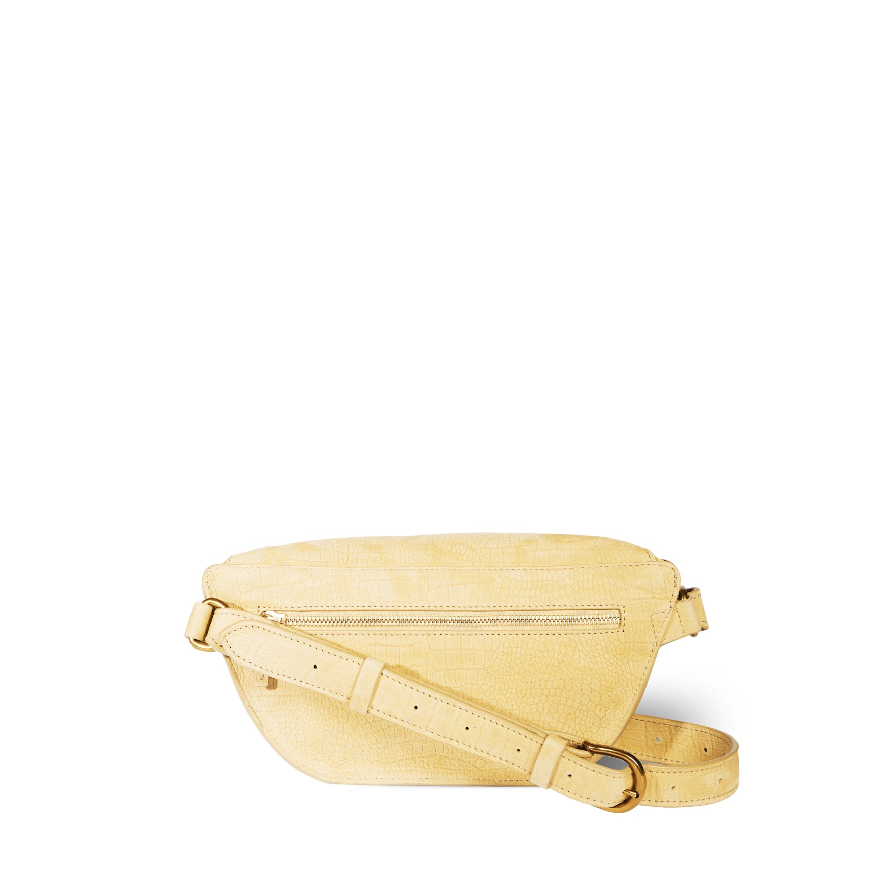 Lino banane taurillon Croco Jaune Jerome Dreyfuss