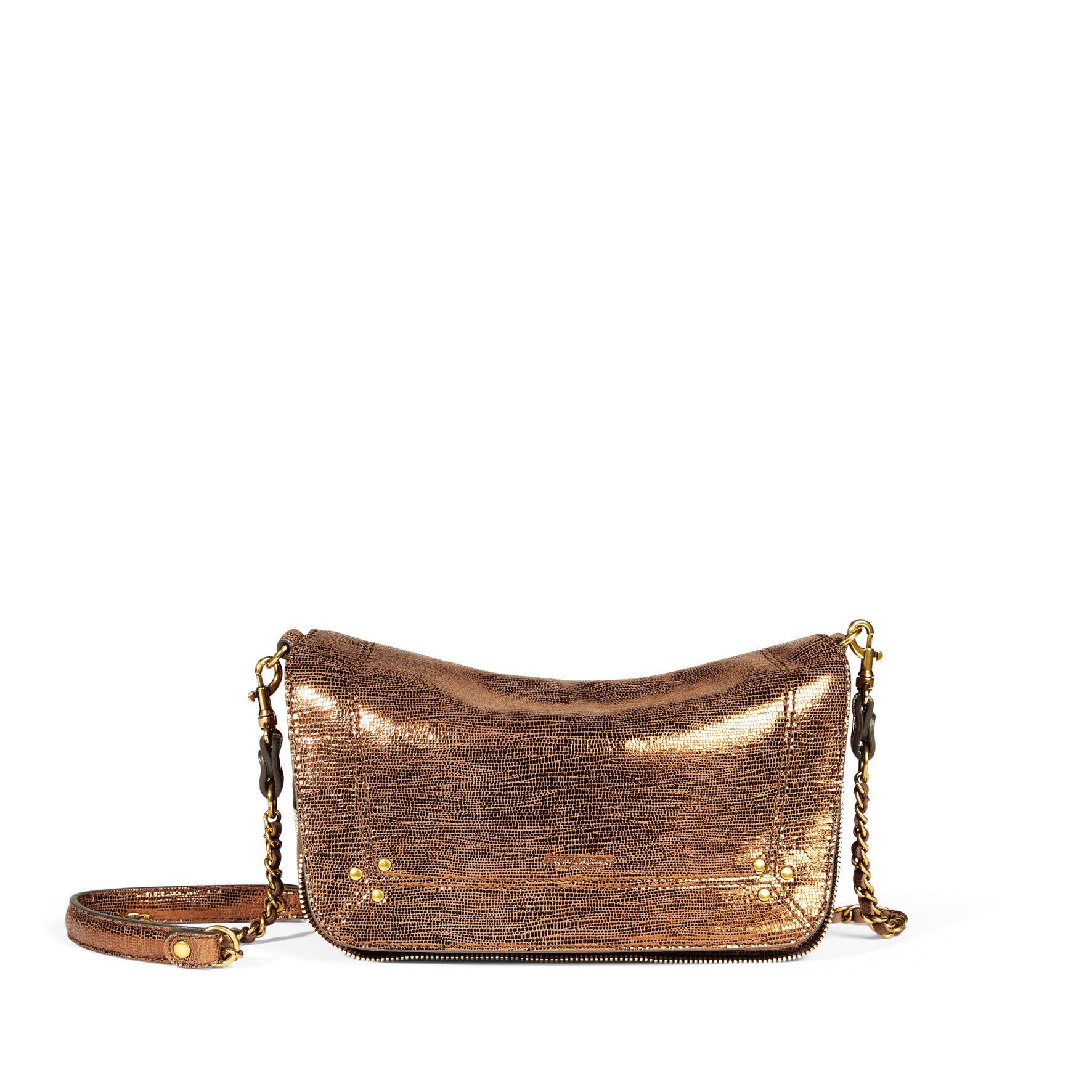 Bobi S Chèvre Lamé Bronze Jerome Dreyfuss