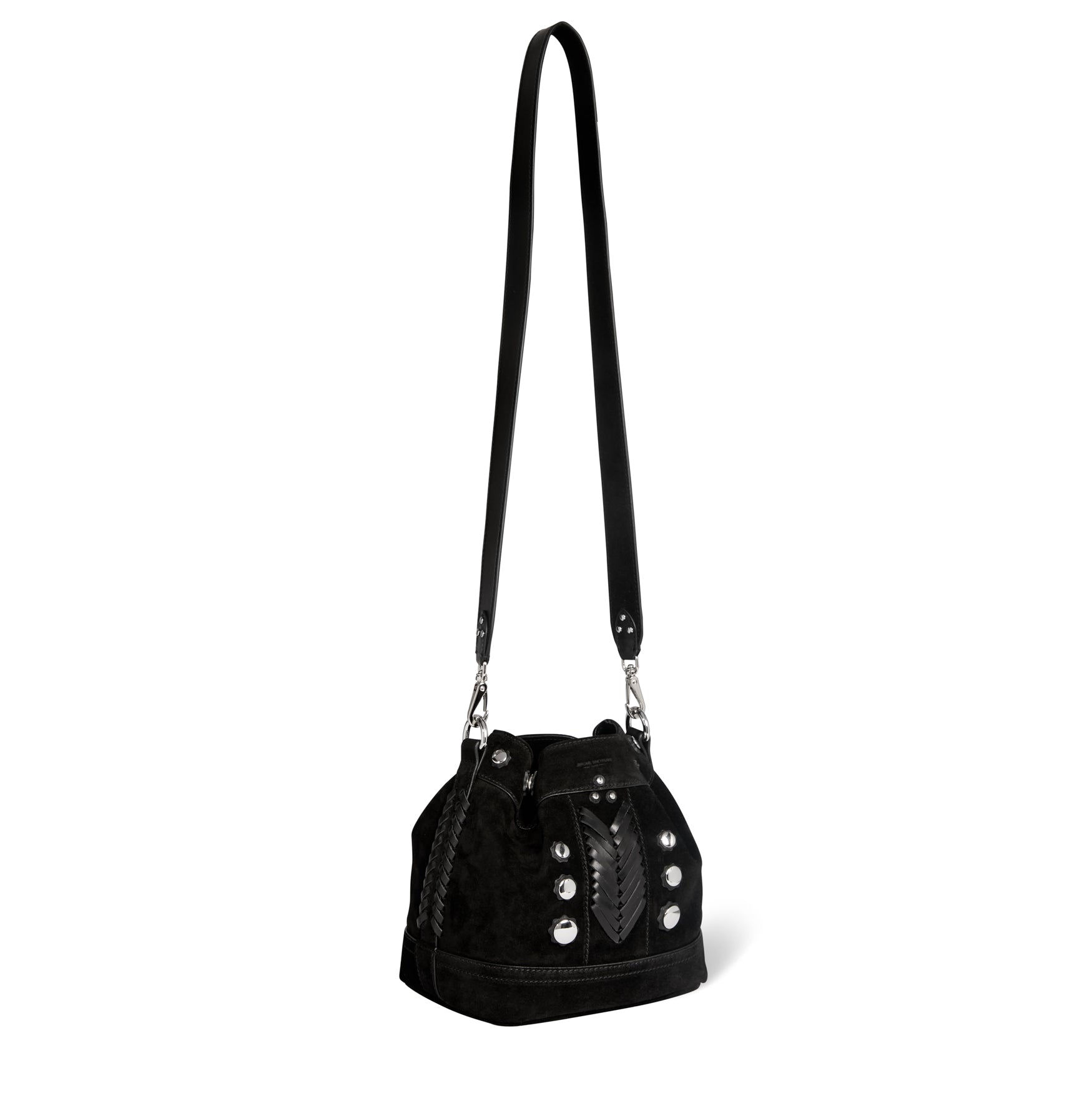 Ben S Croute velours Gaucho Noir Jerome Dreyfuss