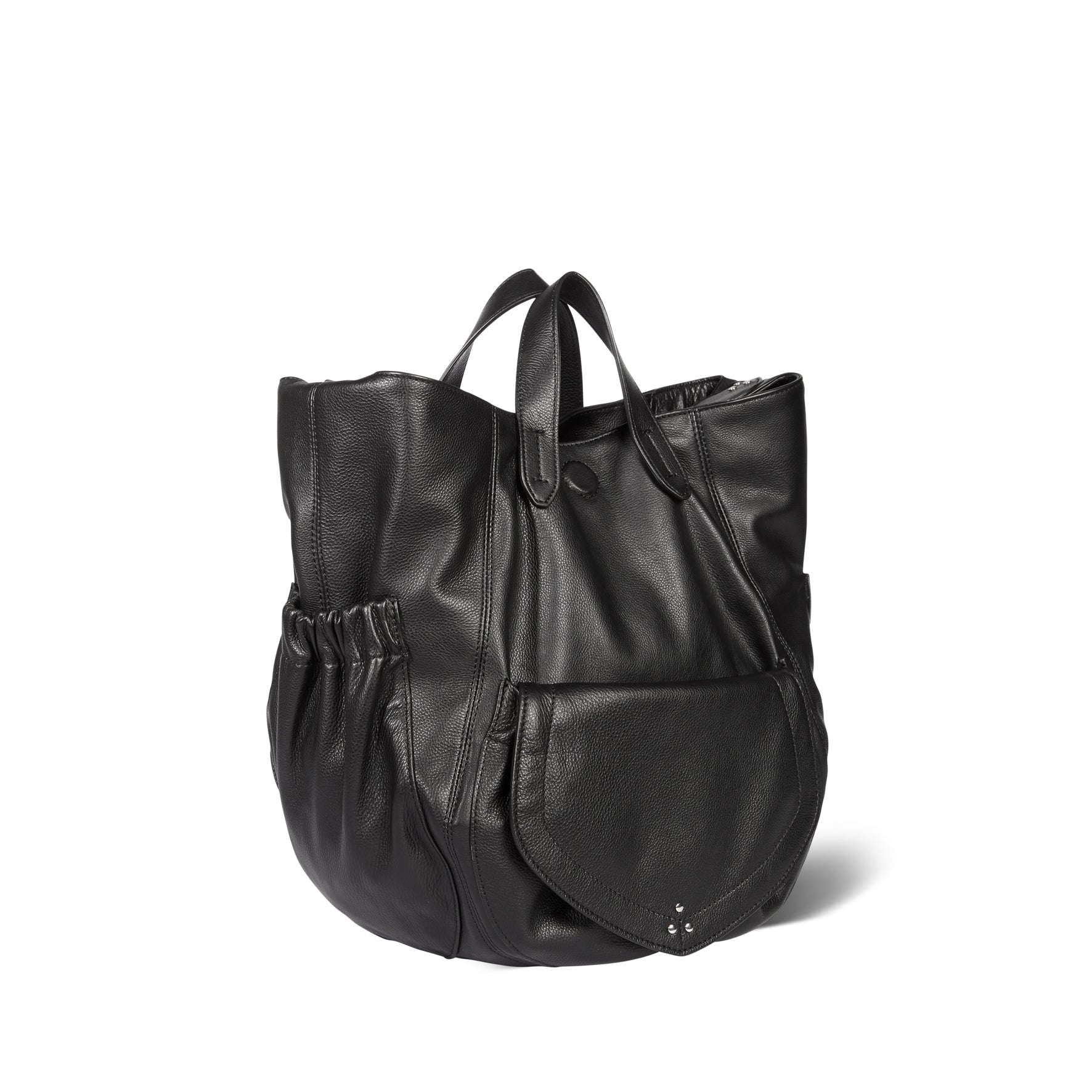 Helmut Hobo Veau Noir Silver Jerome Dreyfuss