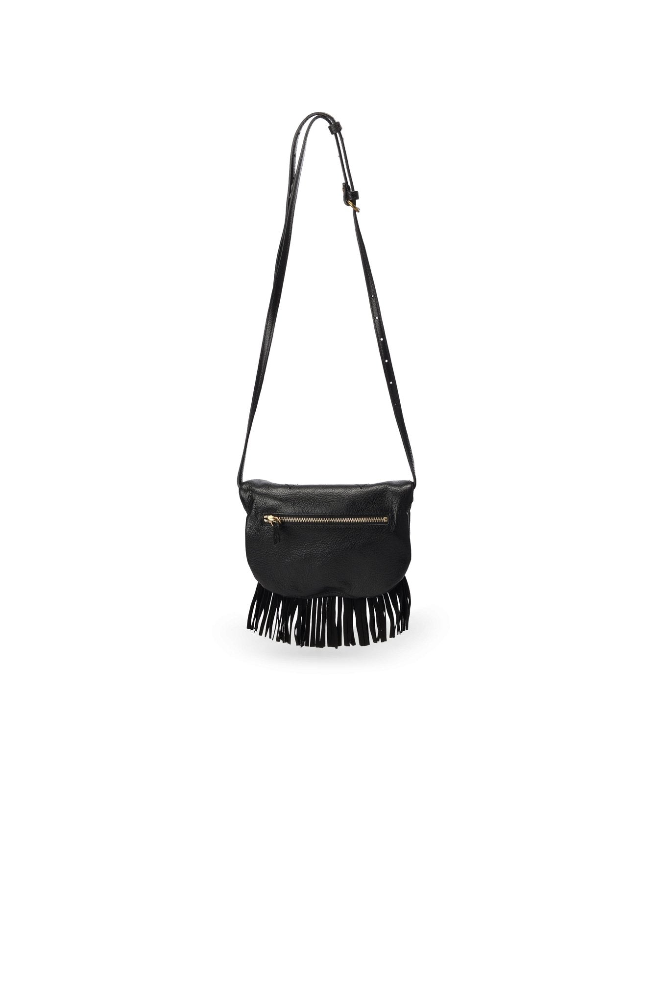 Jerry Pochette Chèvre Noir Grainé Jerome Dreyfuss