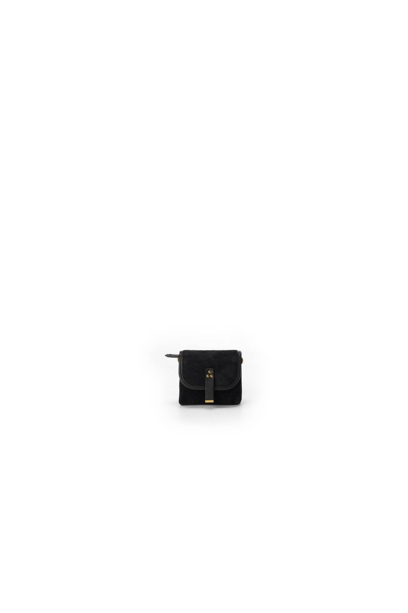 Stan PM Croute velours Noir Jerome Dreyfuss