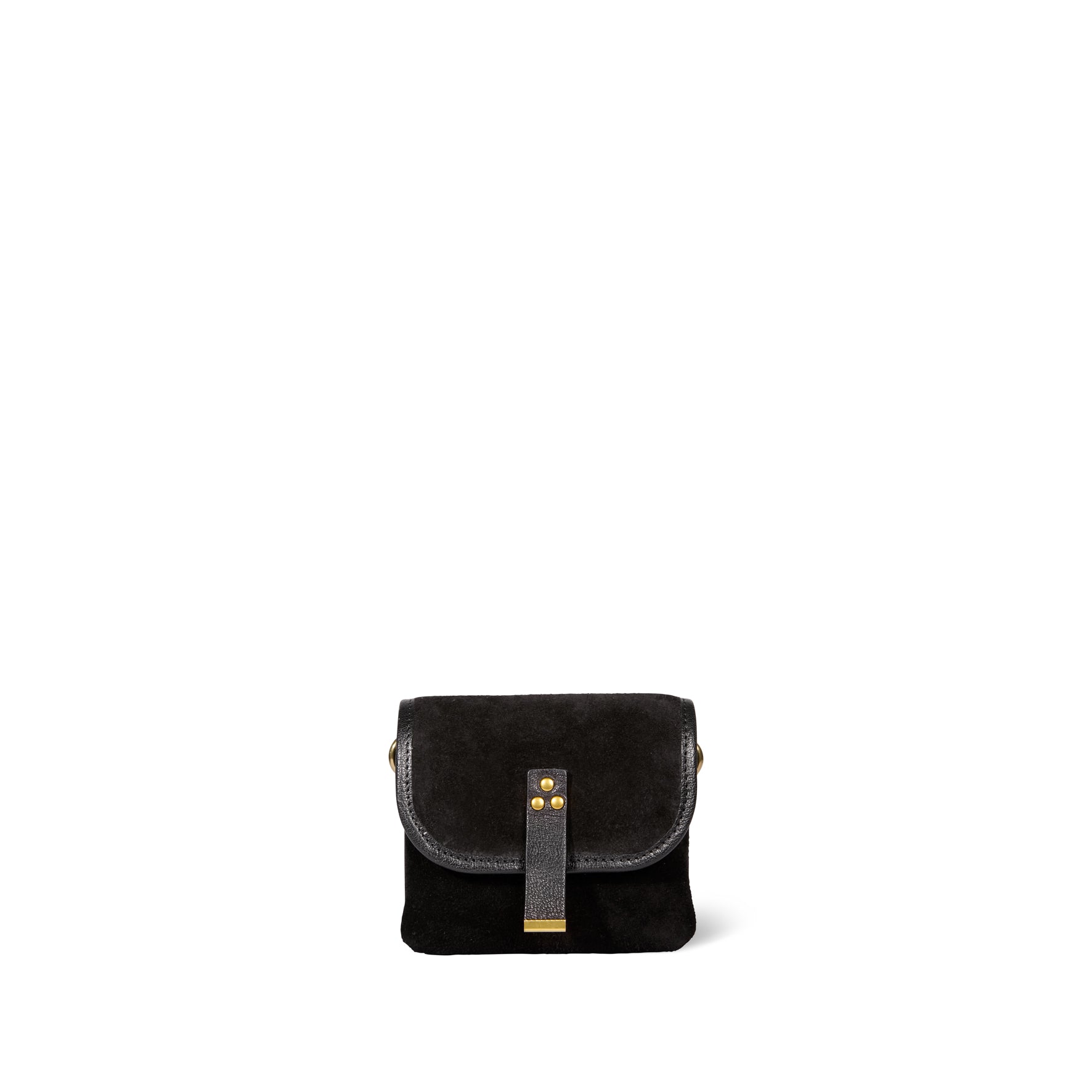 Stan PM Croute velours Noir Jerome Dreyfuss