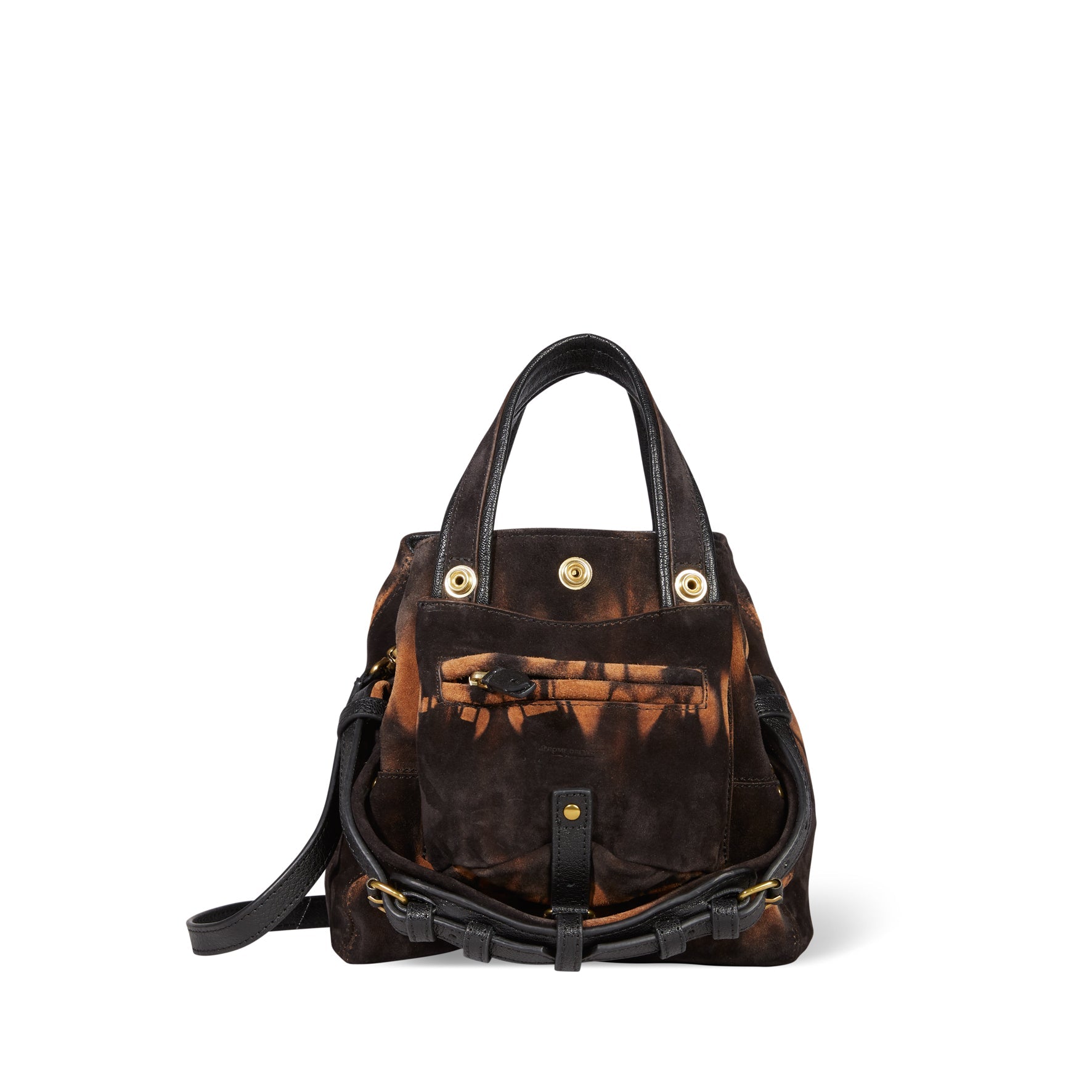 Billy Nano croute velours Tie & Dye Corail Jerome Dreyfuss