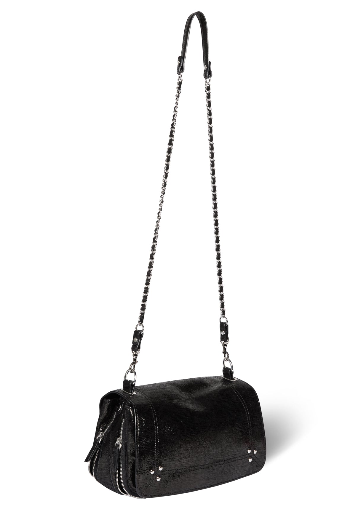 Bobi Chèvre Lamé Noir Jerome Dreyfuss
