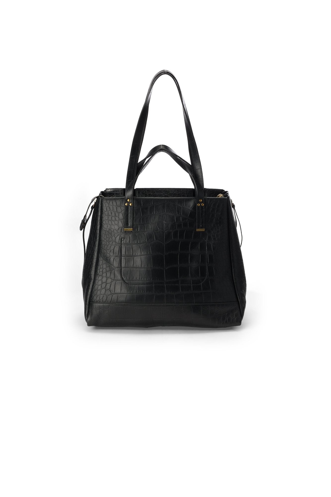 Jorge L Vachette Croco Noir Jerome Dreyfuss