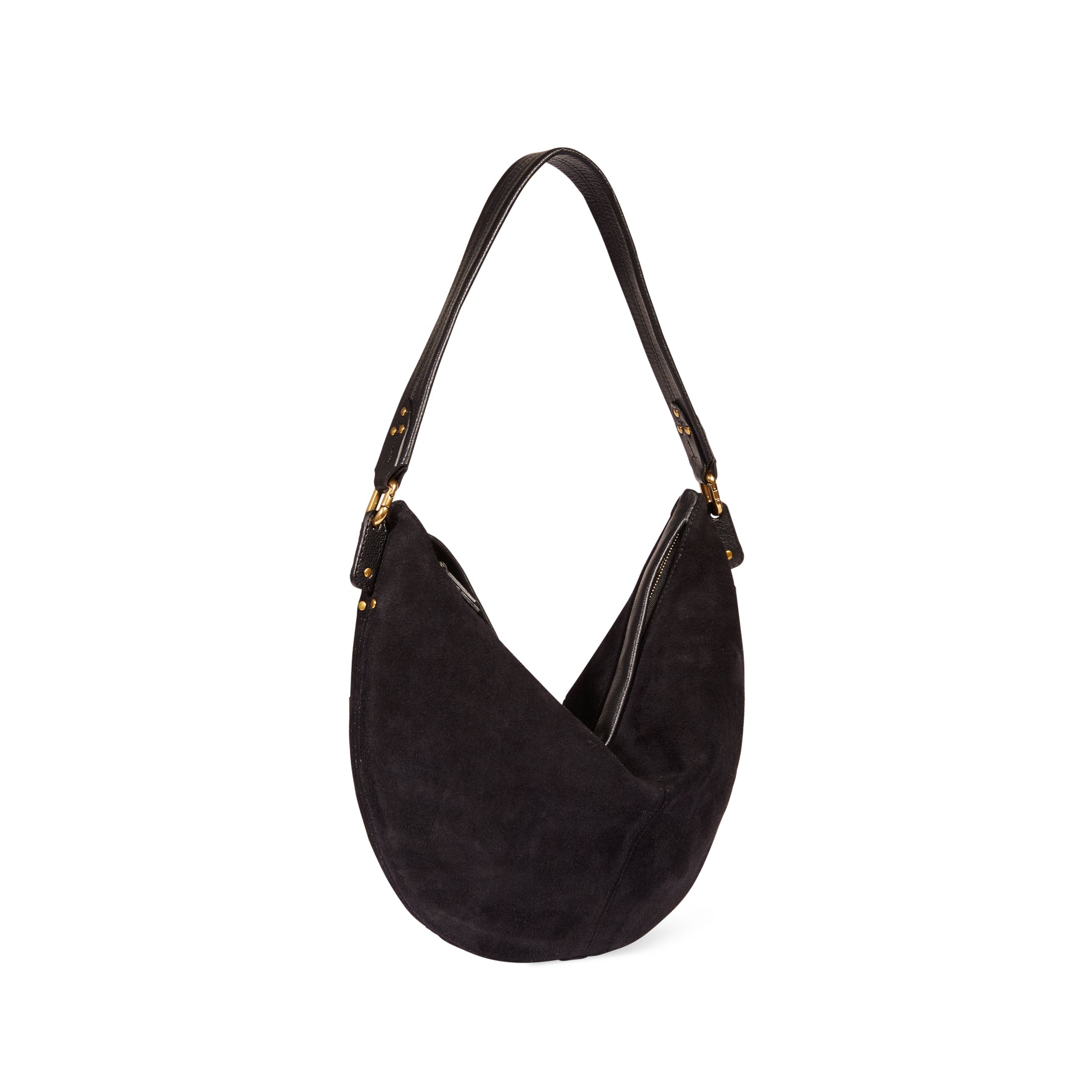 Paul Lune croute velours Noir Jerome Dreyfuss