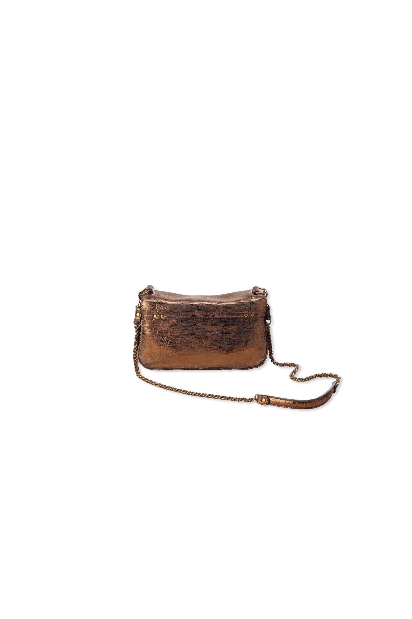 Bobi S Chèvre Lamé Bronze Jerome Dreyfuss