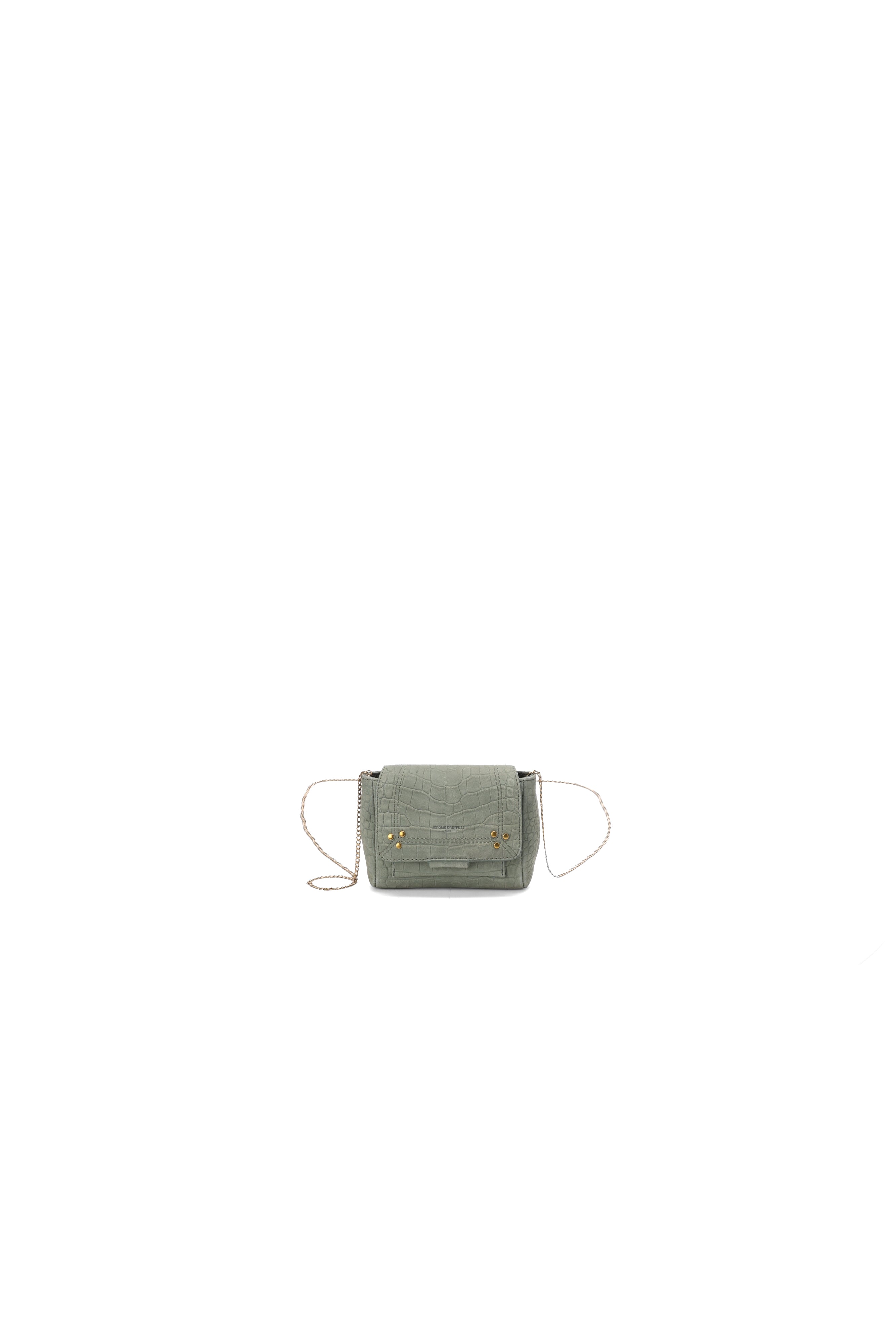 Lulu XS croco lichen Jerome Dreyfuss