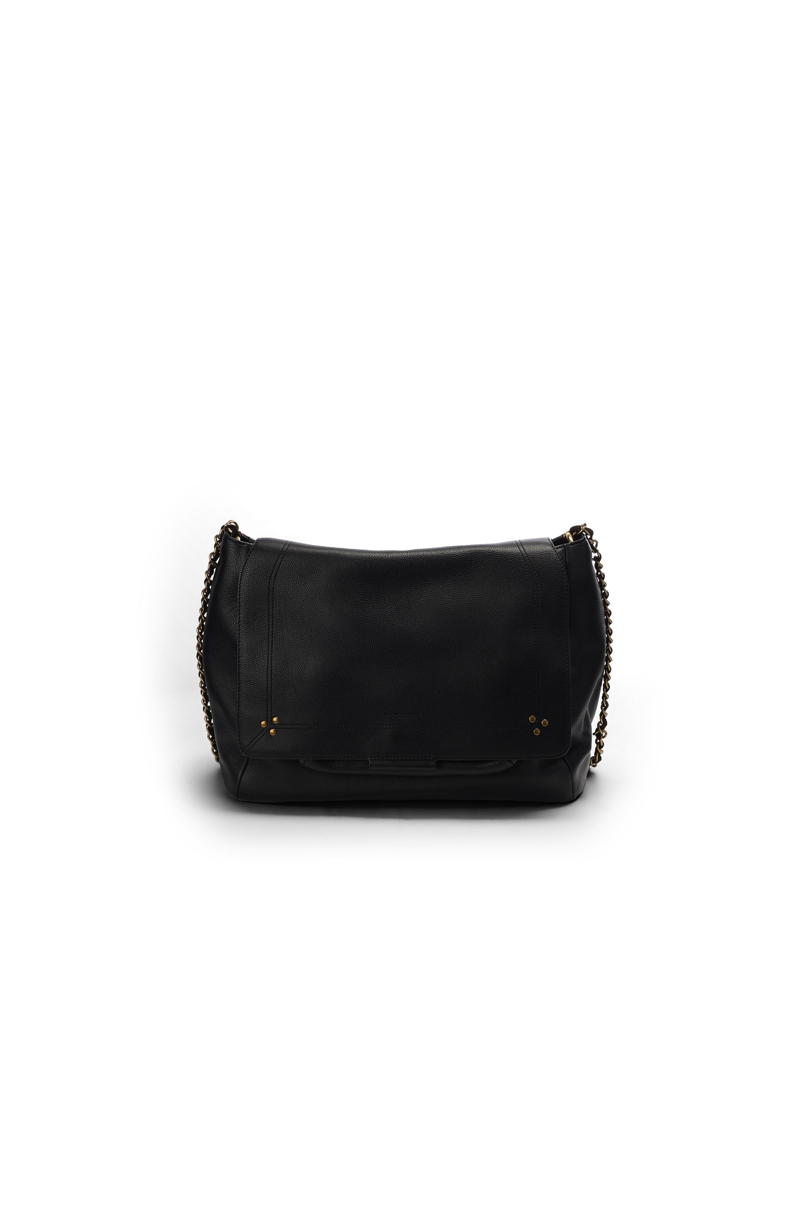 Lulu XL Veau noir brass Jerome Dreyfuss