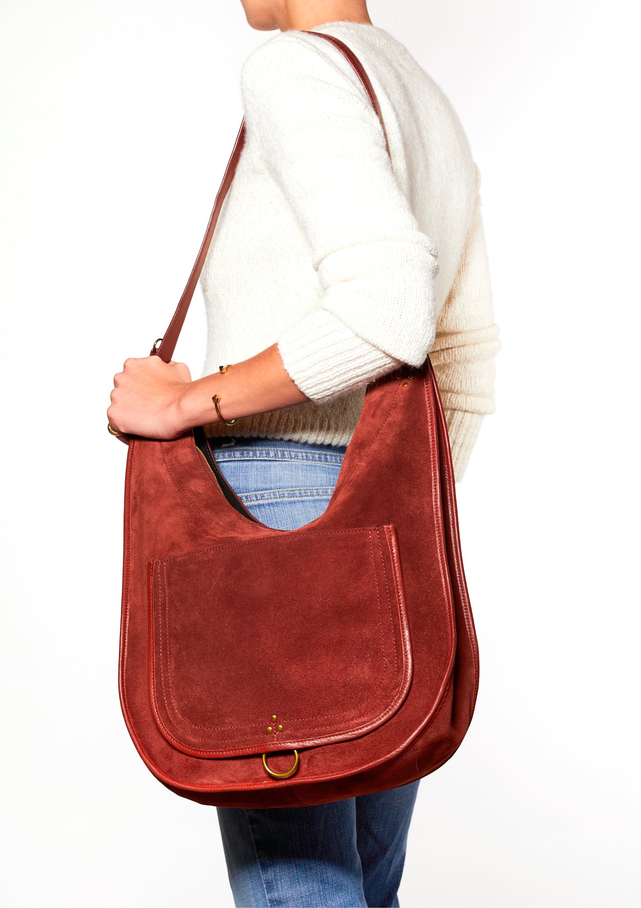 Edgar L croute velours old red Jerome Dreyfuss