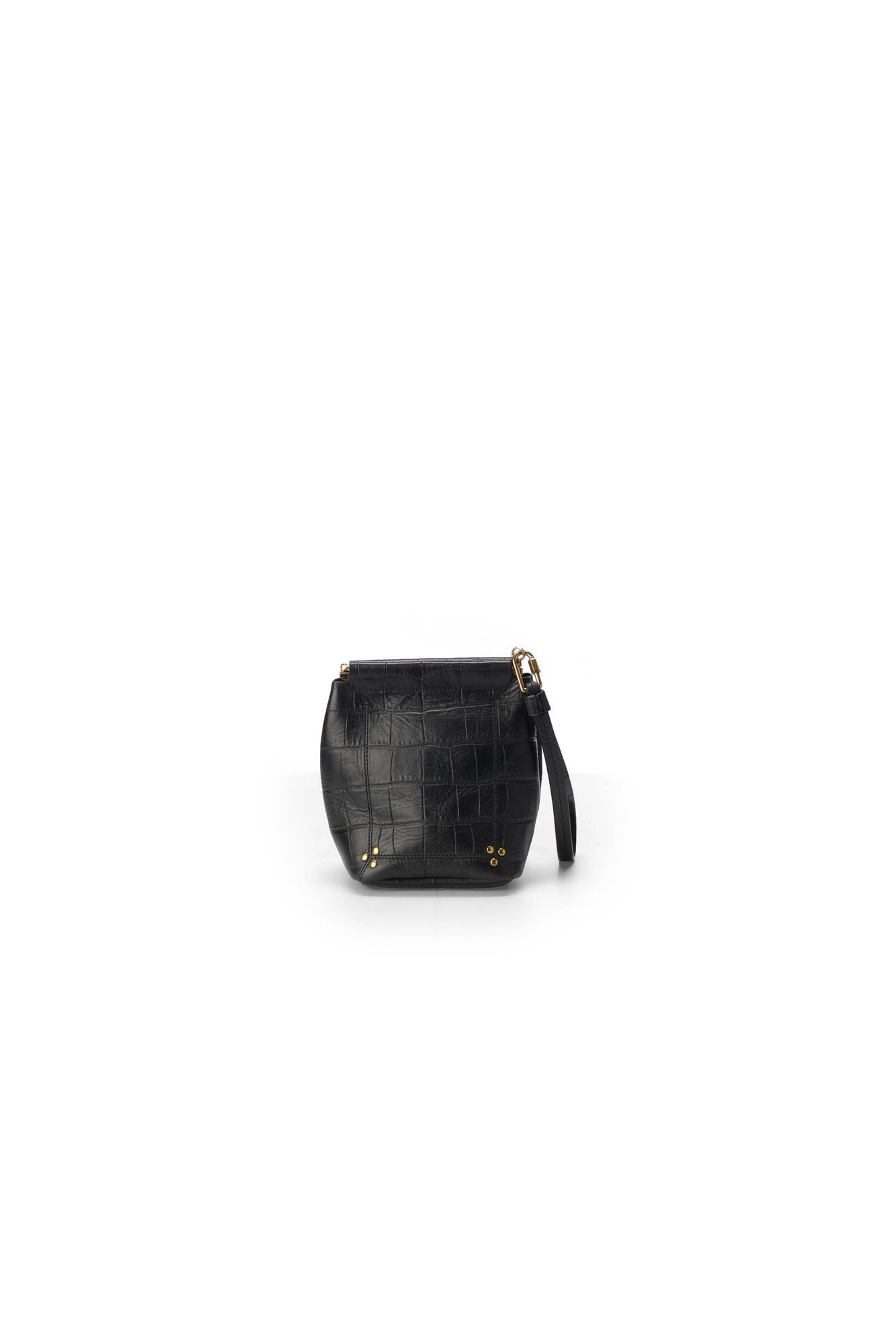 Clic Clac S Soft Vachette Croco Noir Jerome Dreyfuss