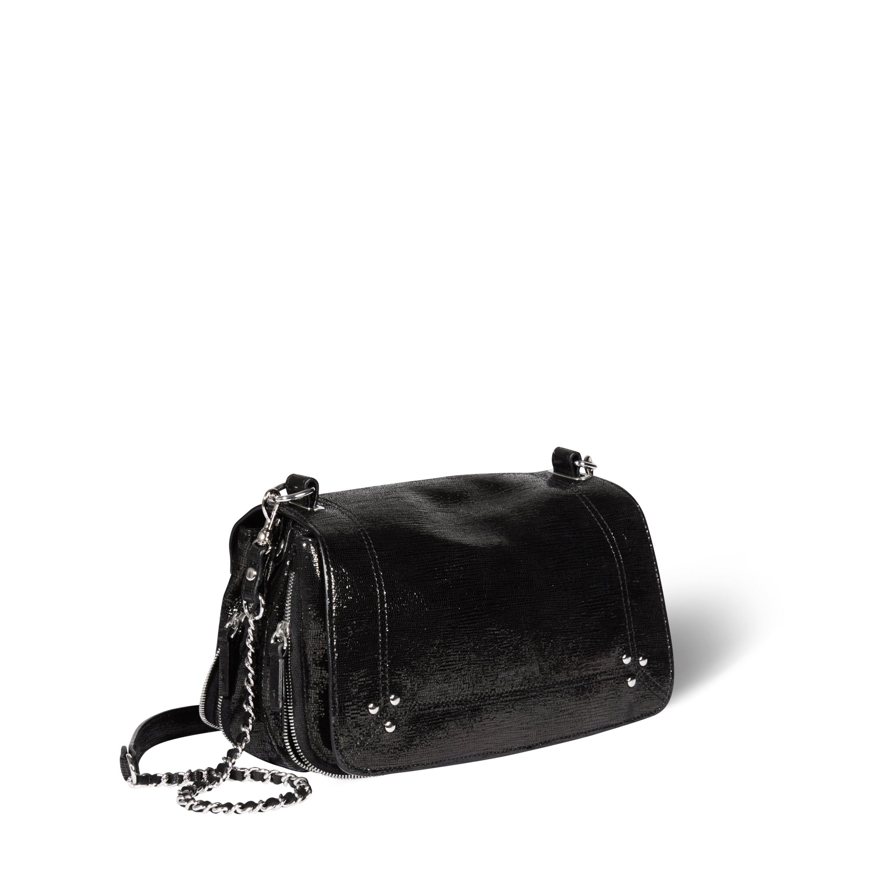 Bobi Chèvre Lamé Noir Jerome Dreyfuss