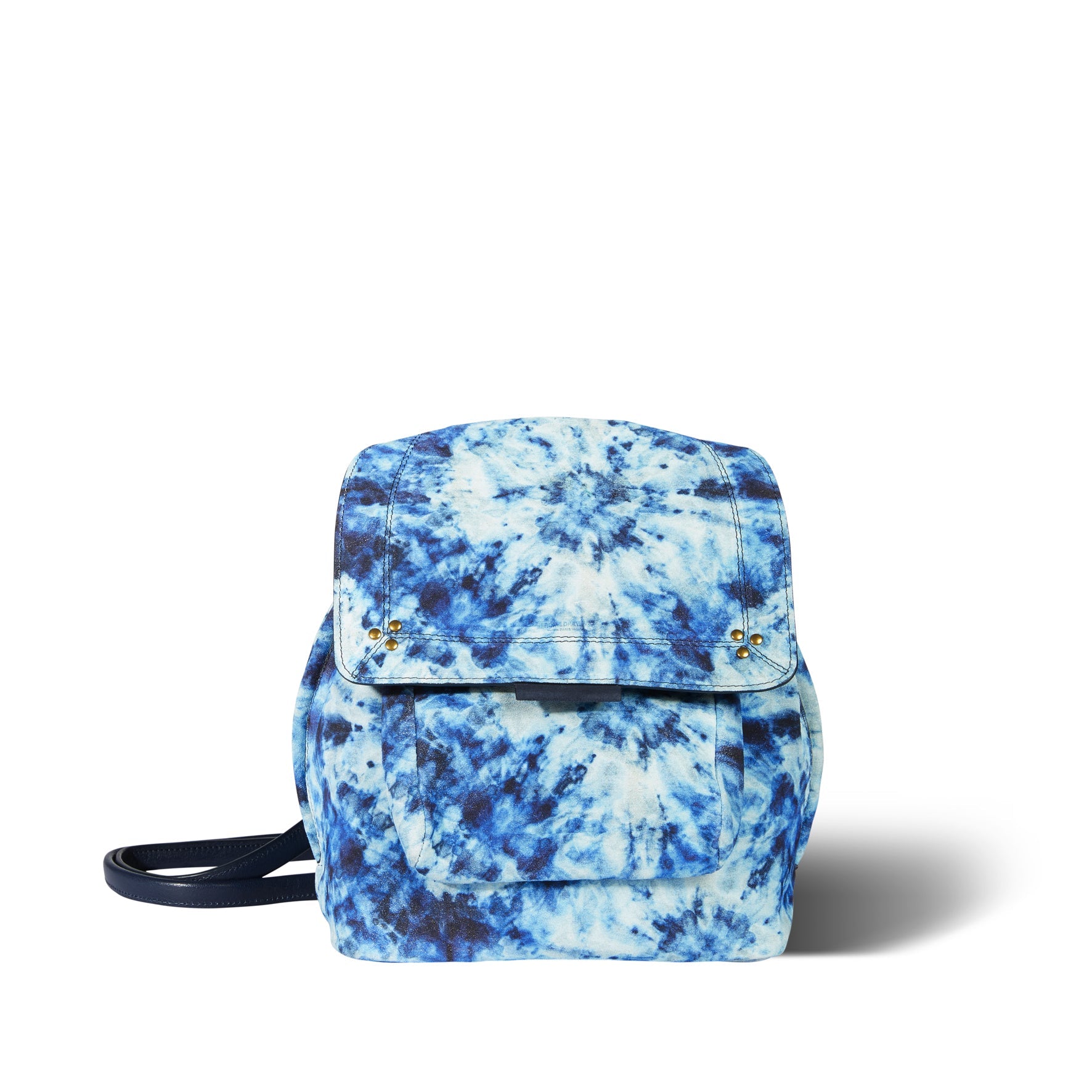 Lulu sac à dos croute velours Tie'dye Bleu Jerome Dreyfuss
