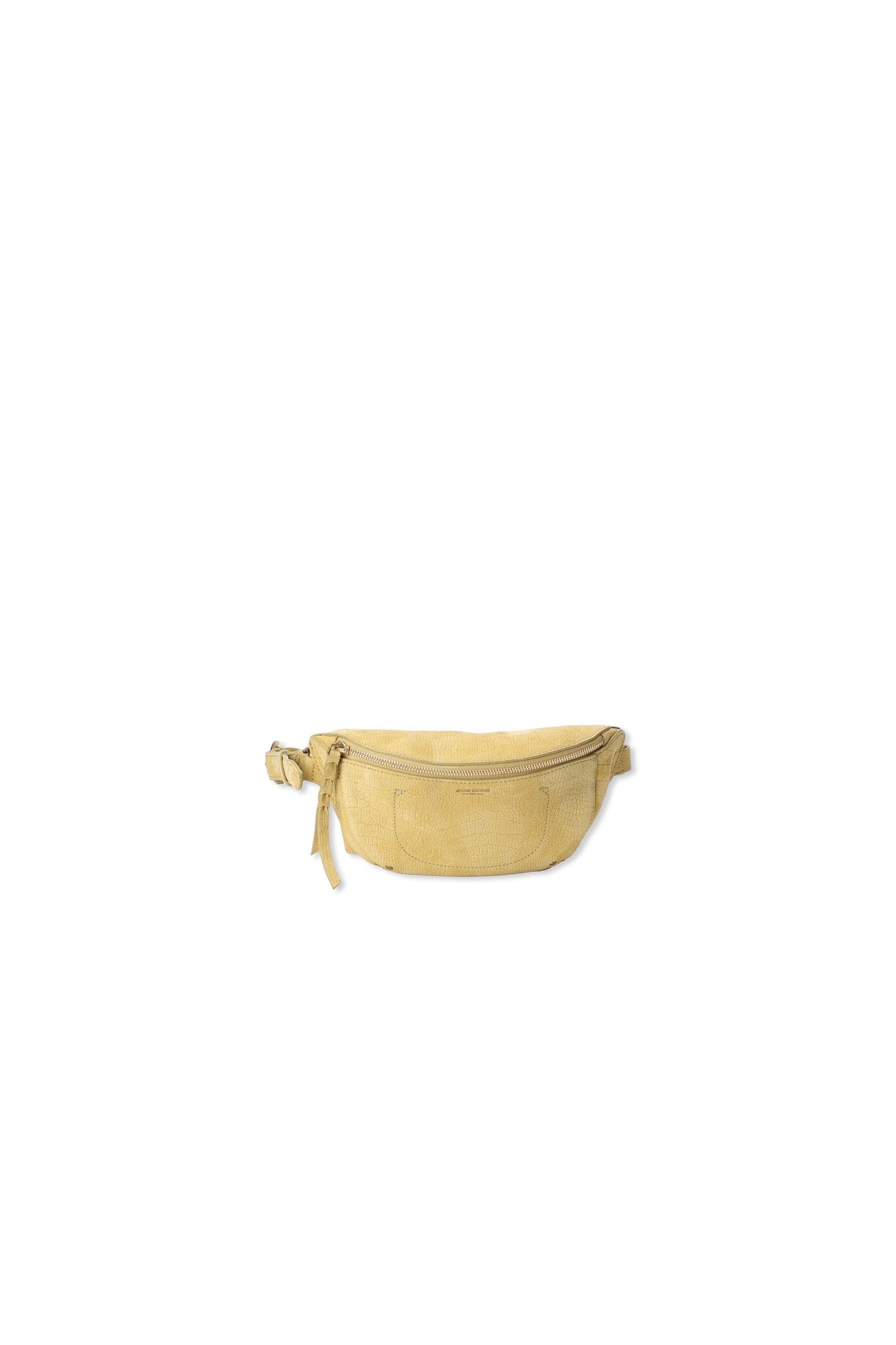 Lino banane taurillon Croco Jaune Jerome Dreyfuss