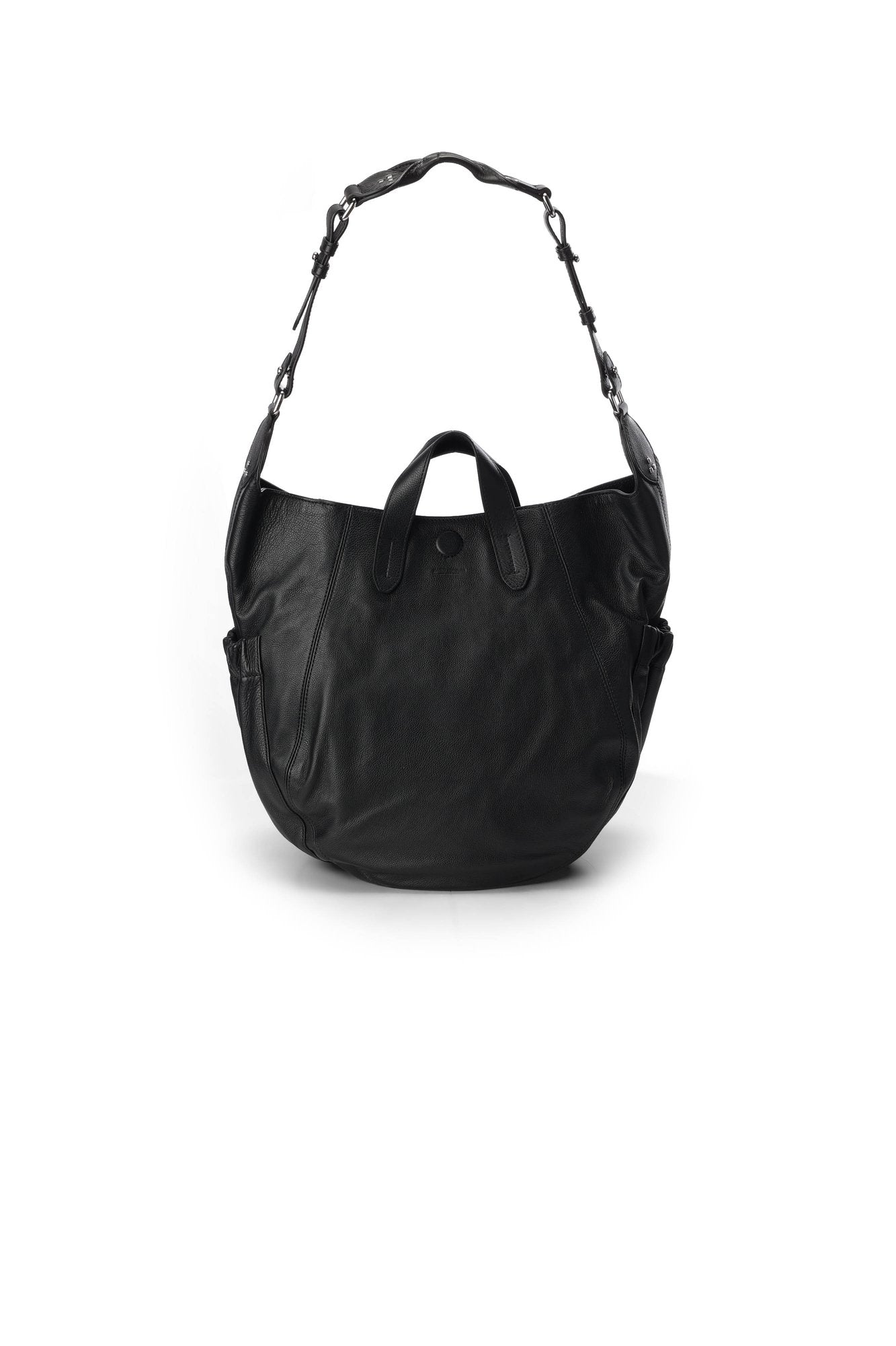 Helmut Hobo Veau Noir Silver Jerome Dreyfuss