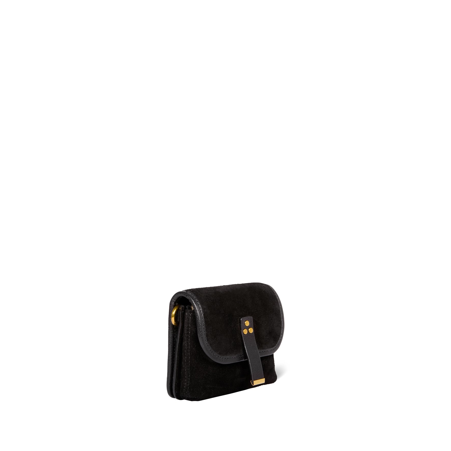 Stan PM Croute velours Noir Jerome Dreyfuss