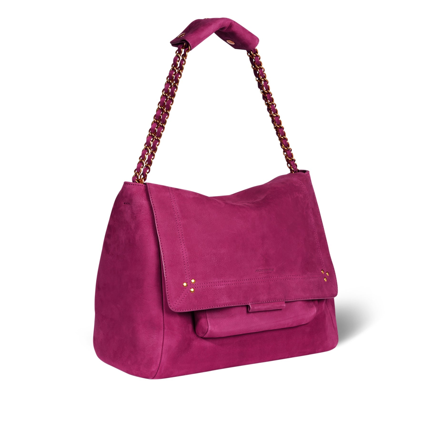 Lulu XL Chèvre nubuck Nub Hot Pink Jerome Dreyfuss