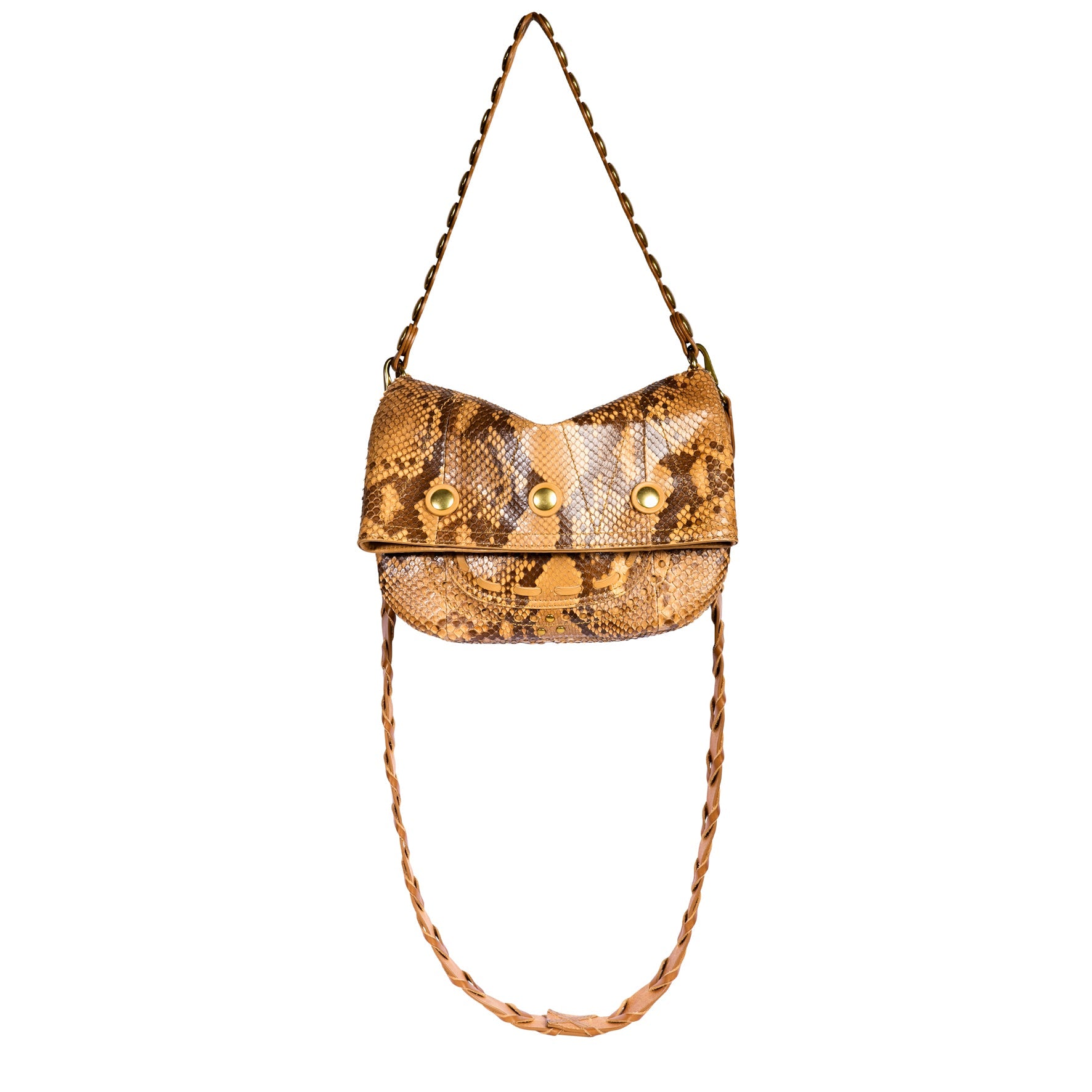 Jerry Mini python Gold Jerome Dreyfuss