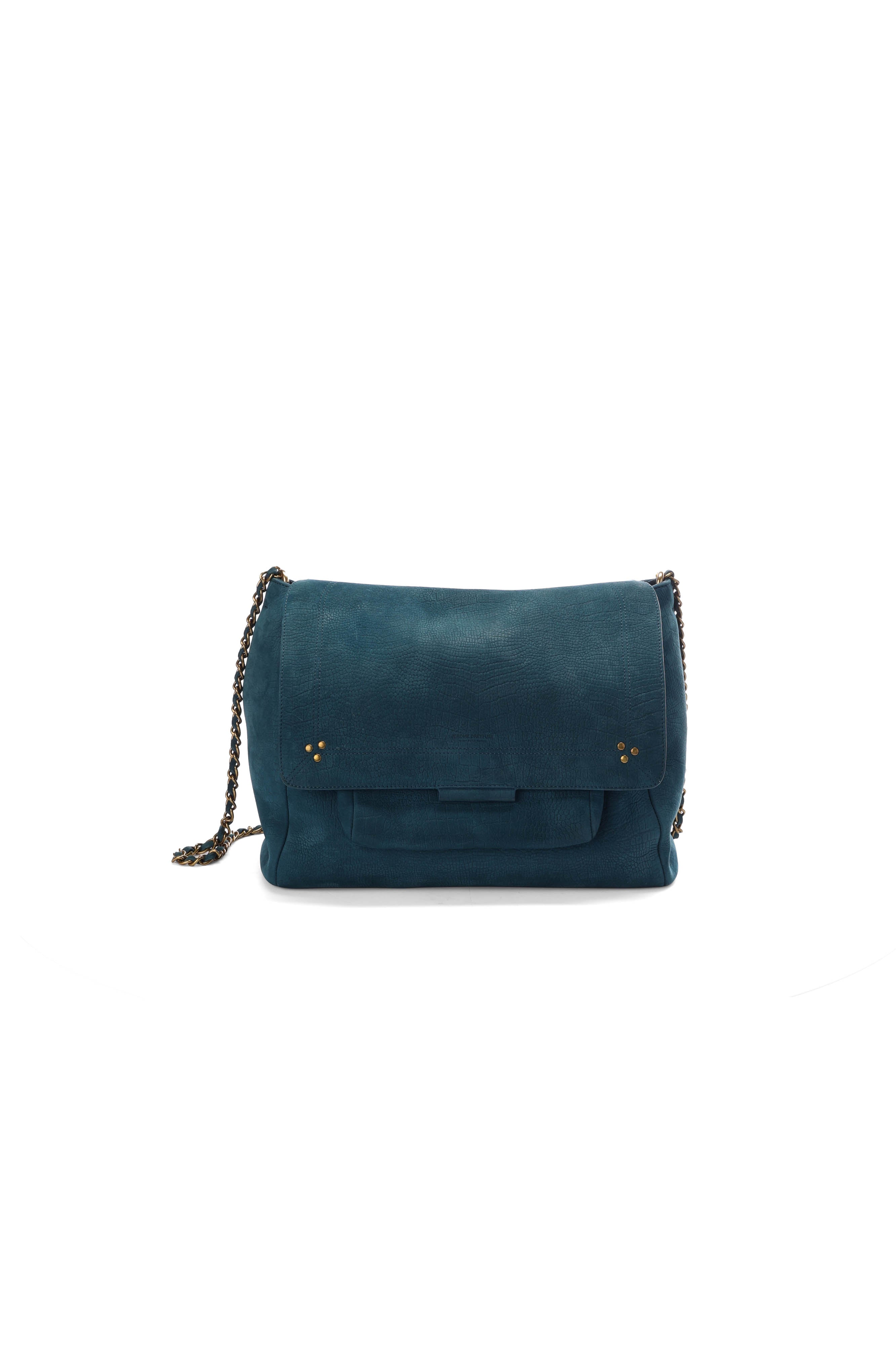 Lulu XL taurillon croco canard Jerome Dreyfuss