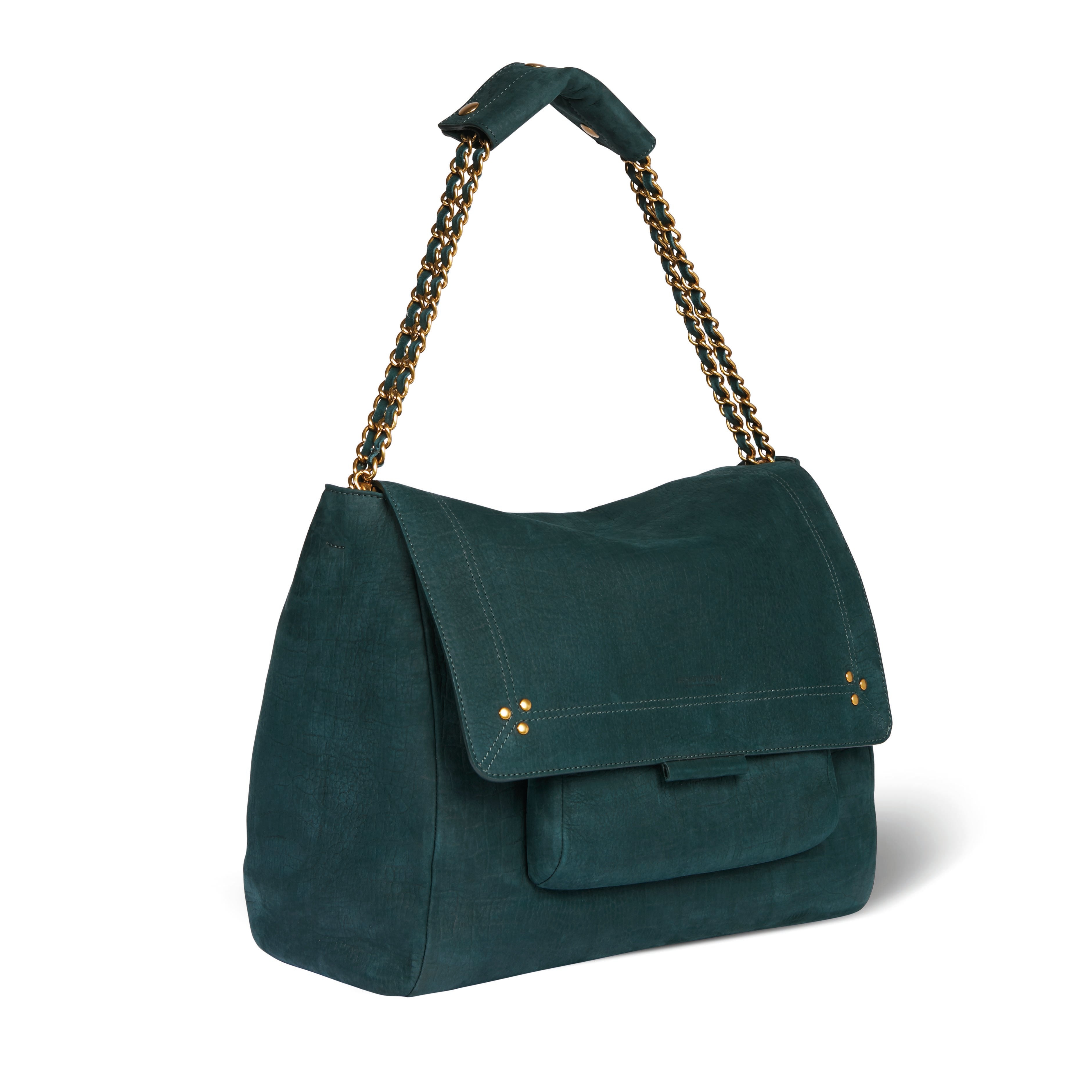 Lulu XL taurillon croco canard Jerome Dreyfuss