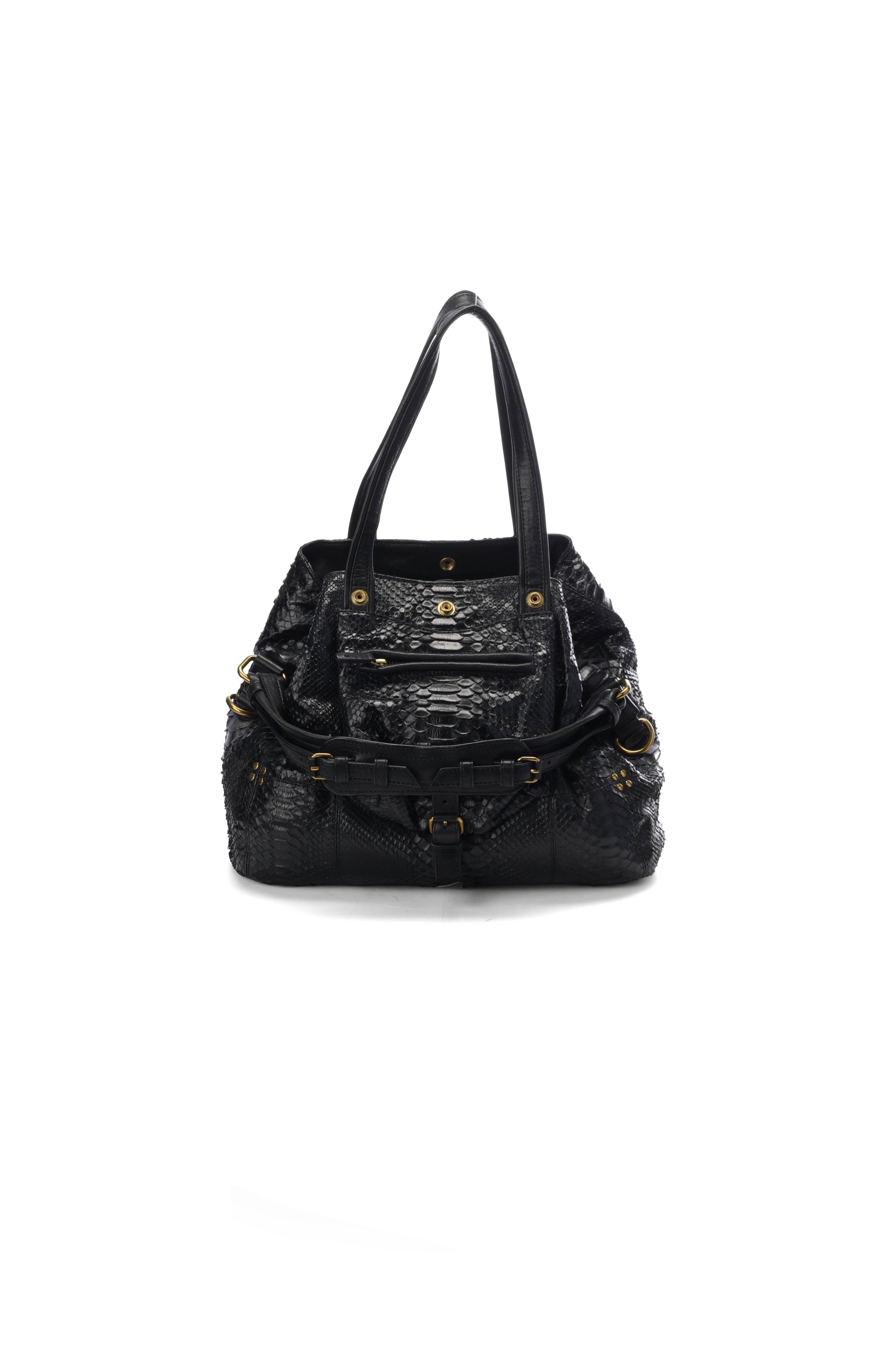 Billy M python noir Jerome Dreyfuss