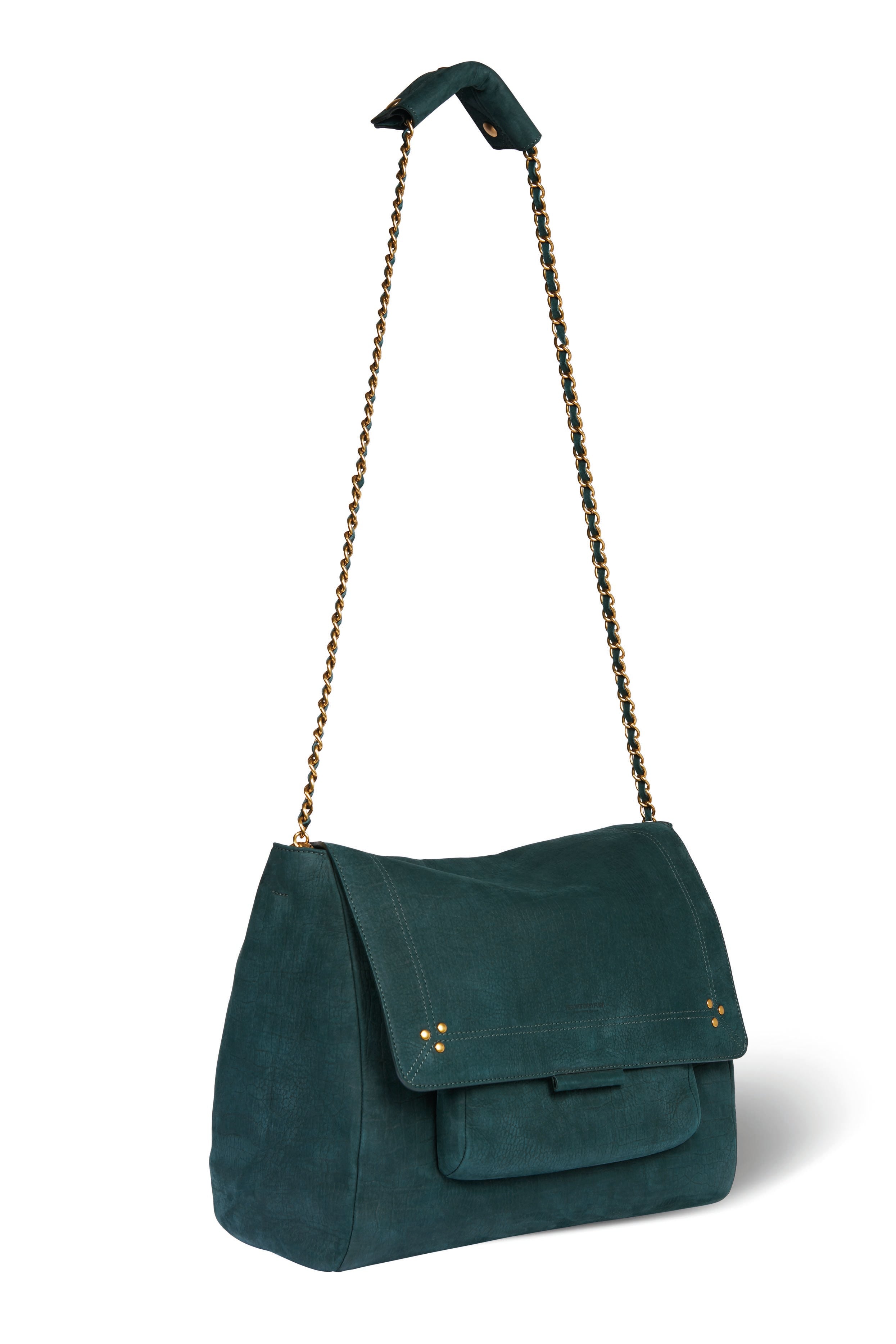 Lulu XL taurillon croco canard Jerome Dreyfuss