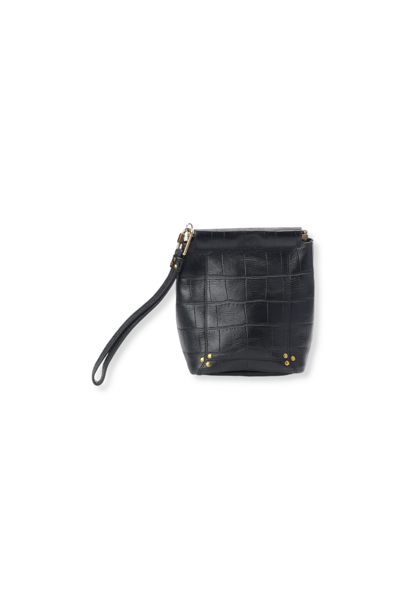 Clic Clac S Soft Vachette Croco Noir Jerome Dreyfuss
