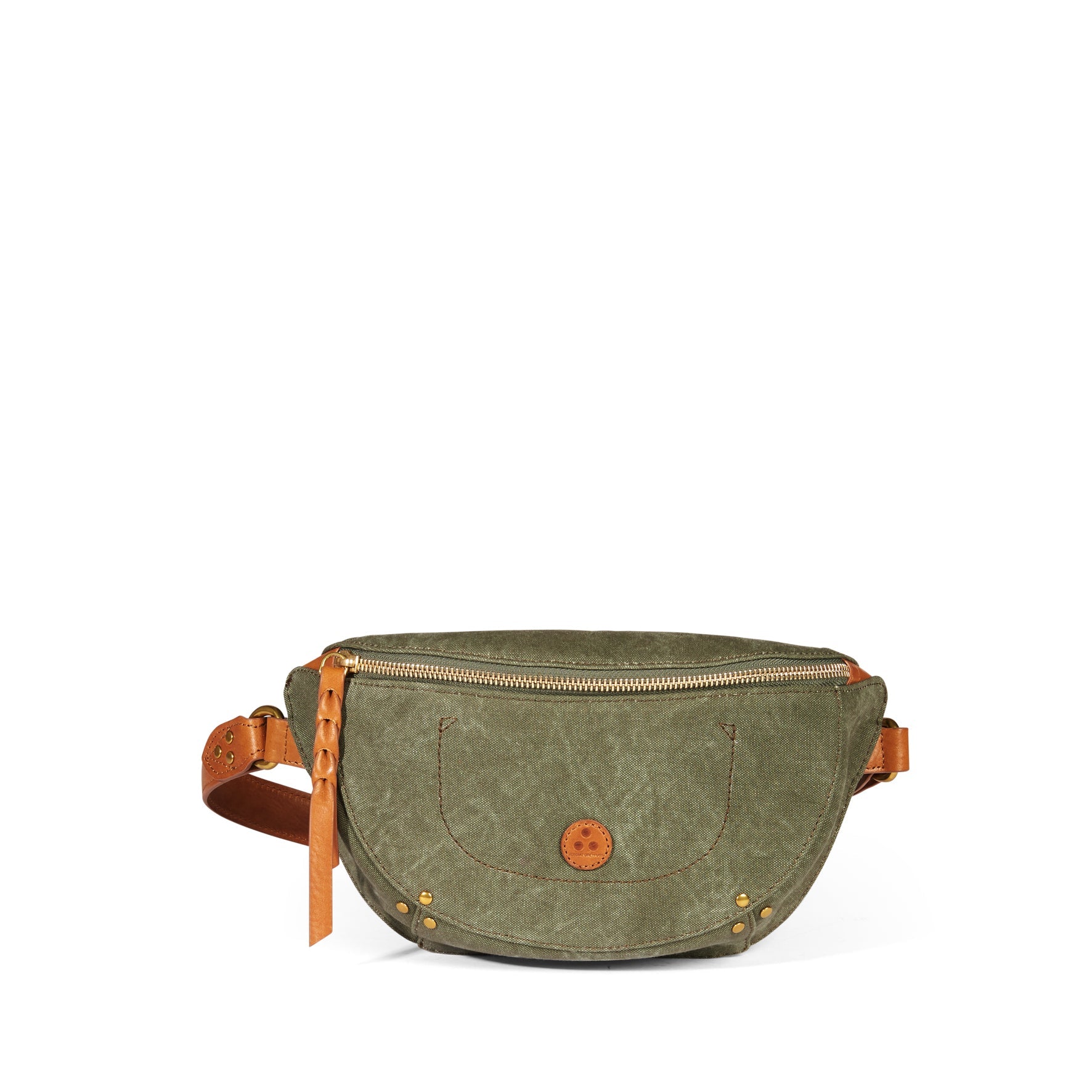 Lino banane coton Kaki Jerome Dreyfuss