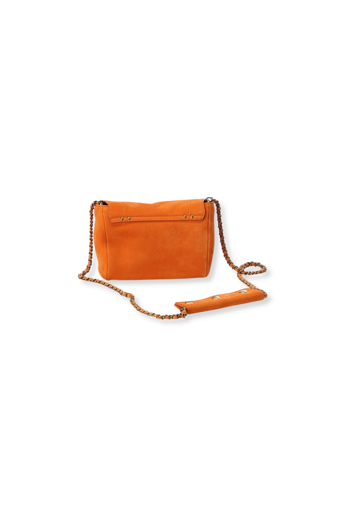 Lulu S Veau Nub Orange Jerome Dreyfuss