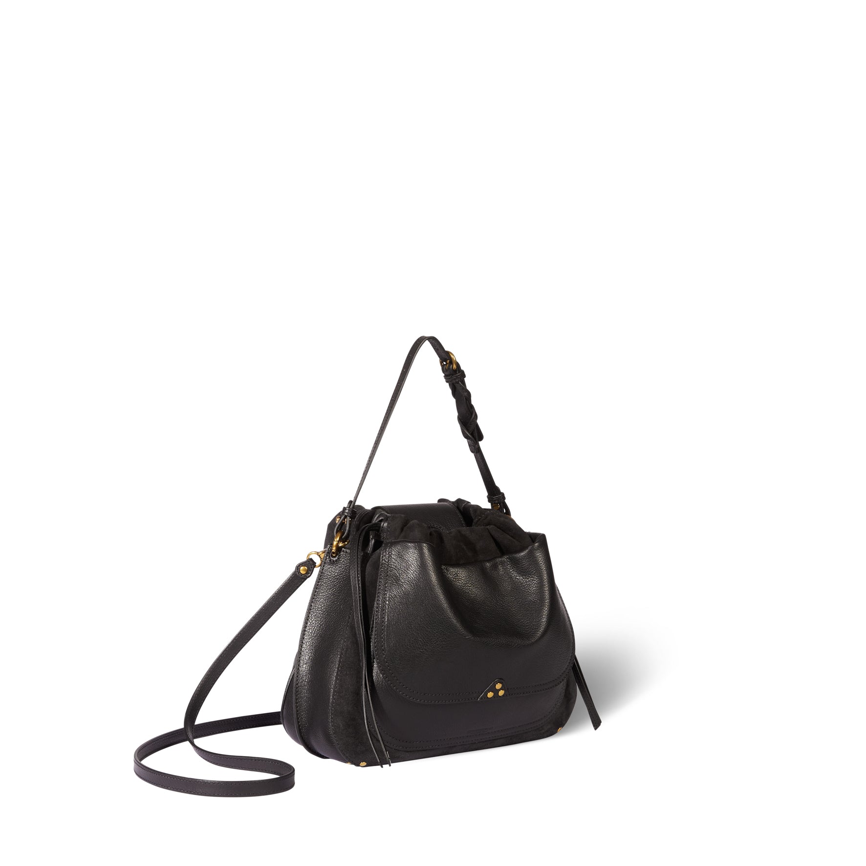 Lino M Chèvre grainé noir grainé Jerome Dreyfuss