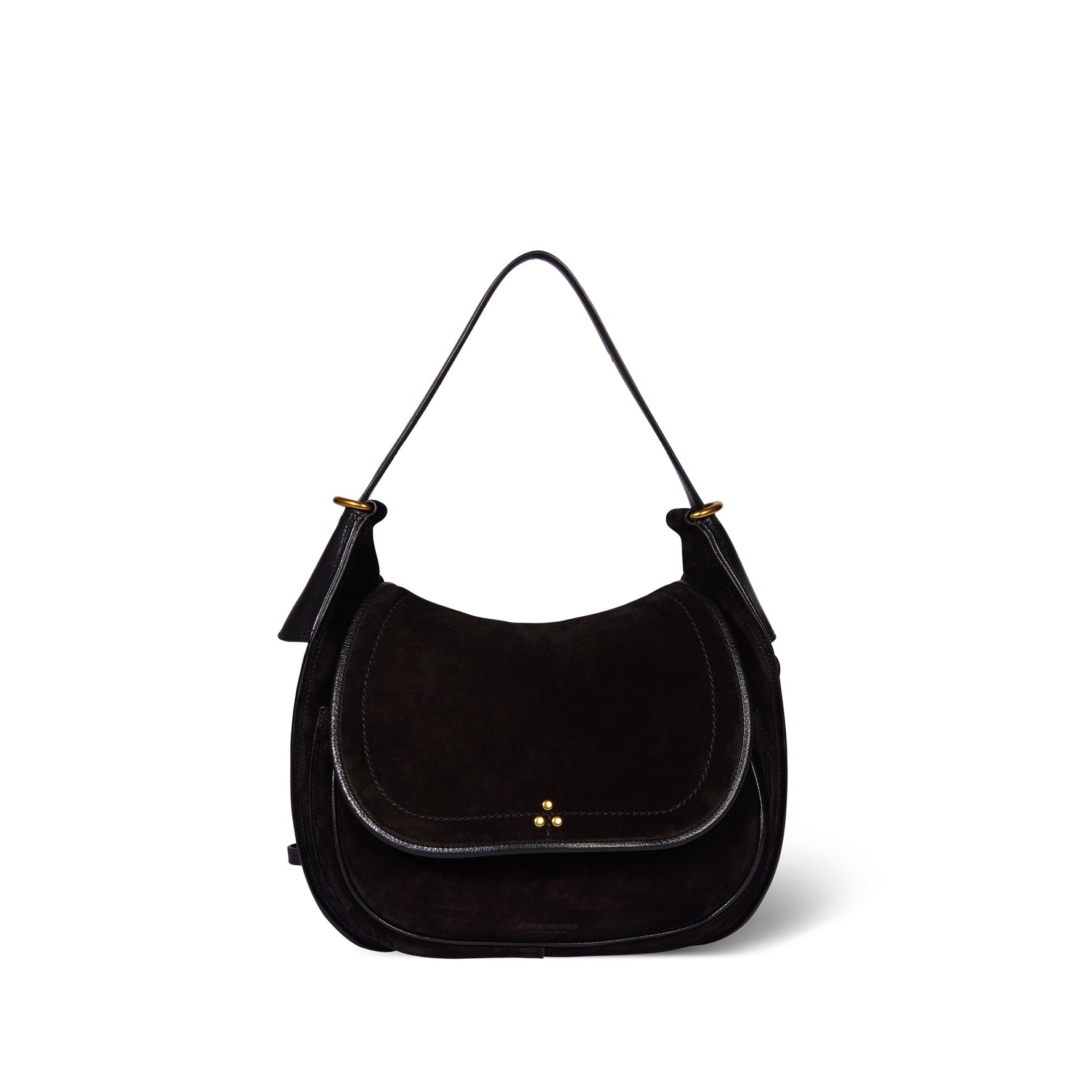 Philippe croute velours Noir Jerome Dreyfuss