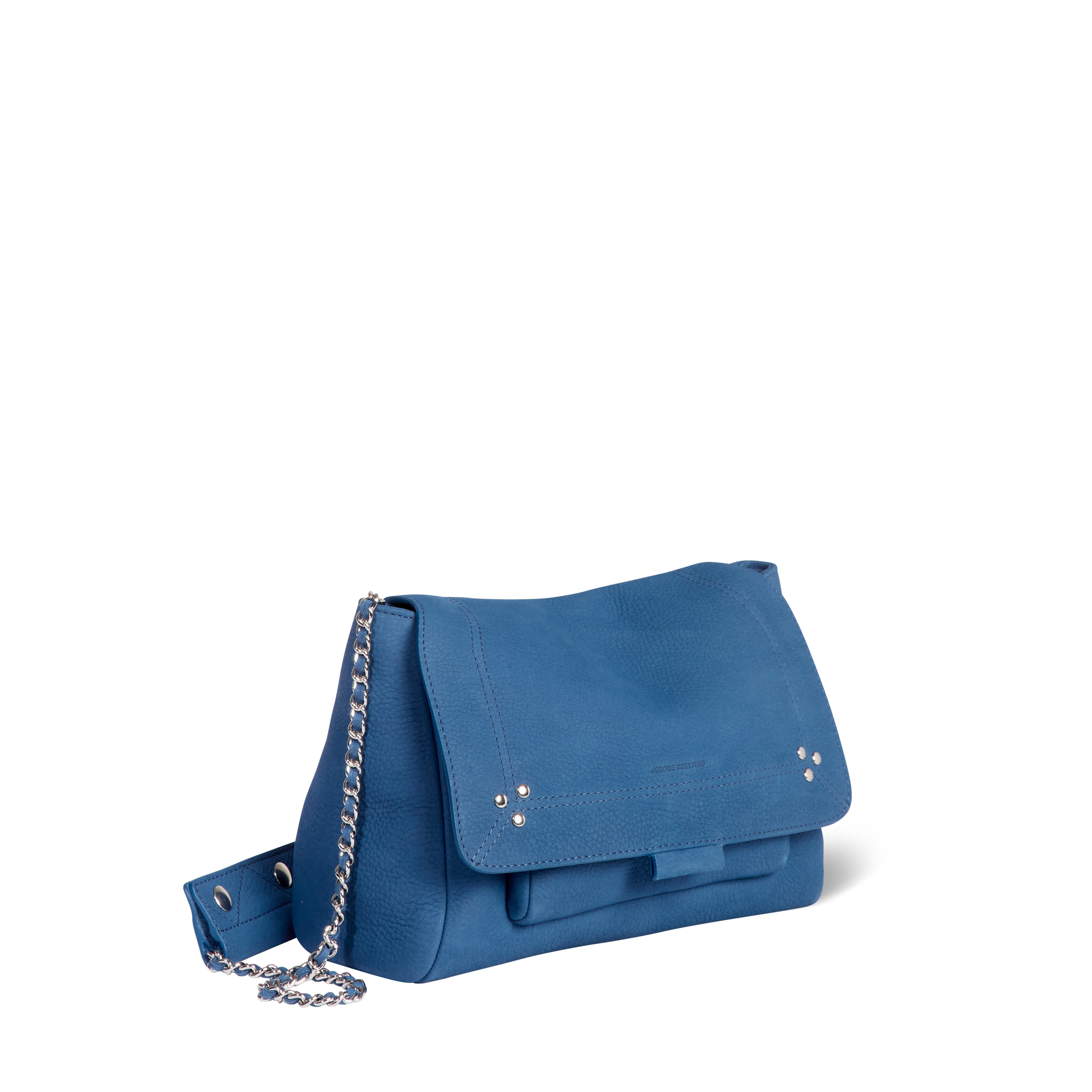 Lulu M Vachette Nubuck indigo Jerome Dreyfuss