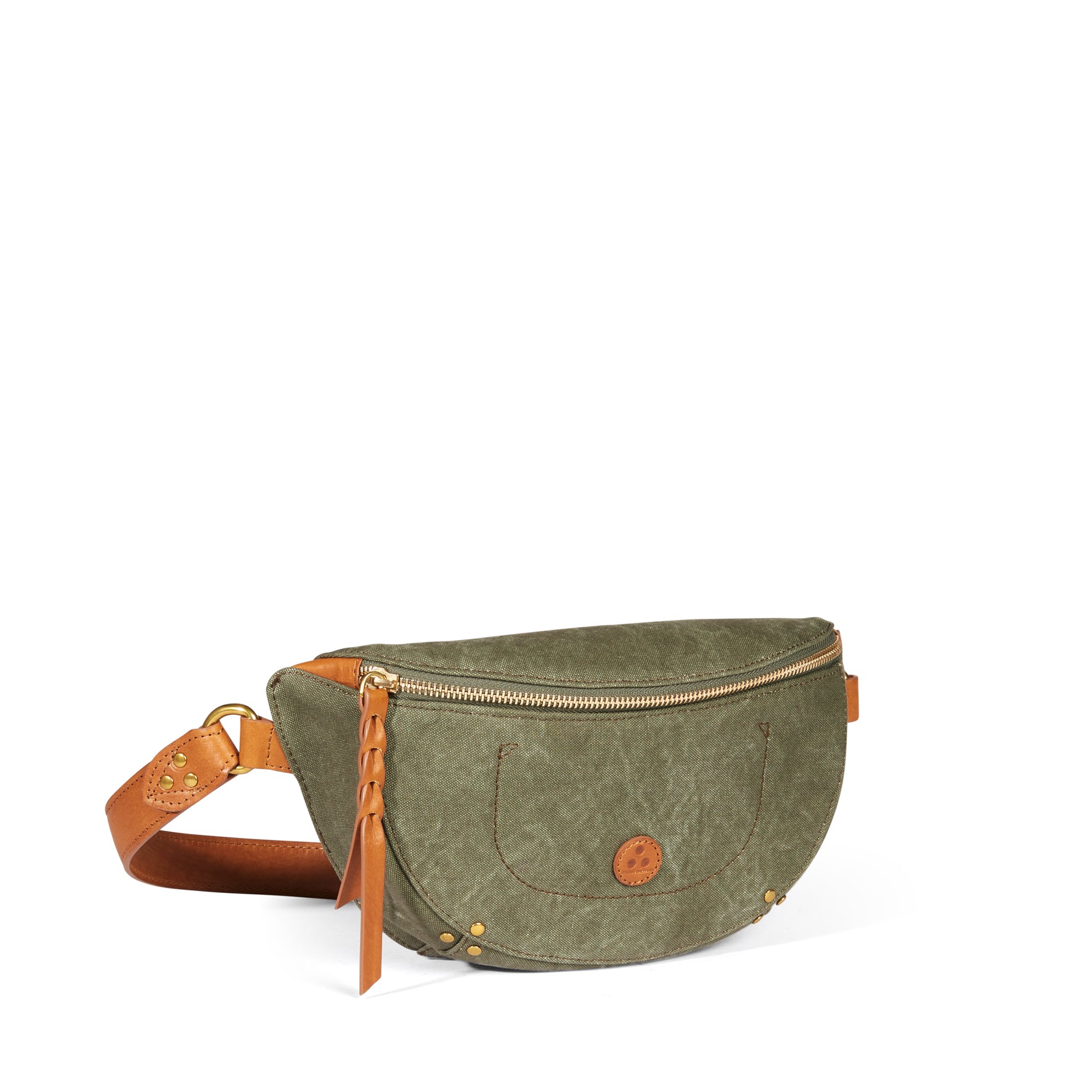 Lino banane coton Kaki Jerome Dreyfuss